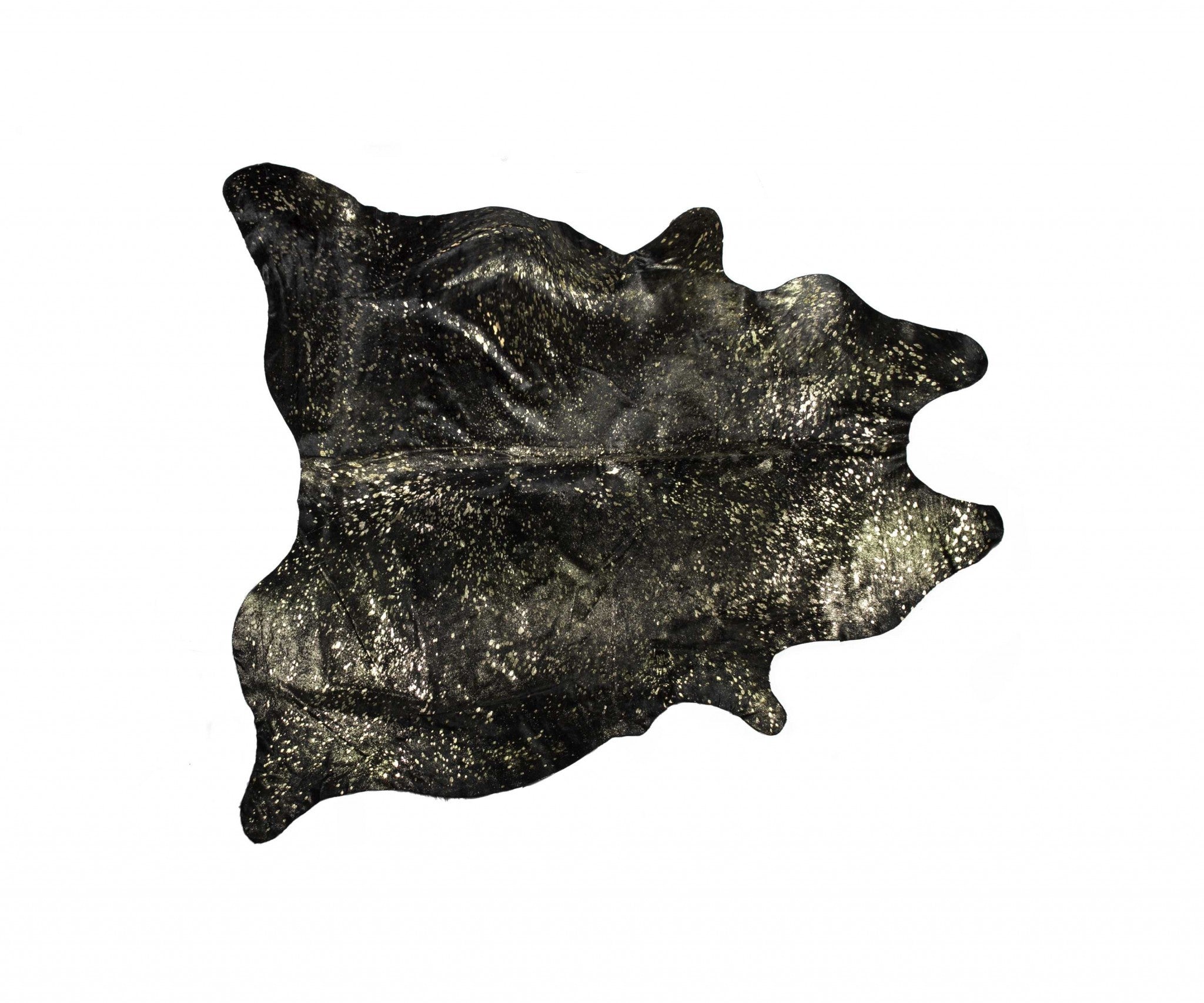 Gold Animal Print Area Rug