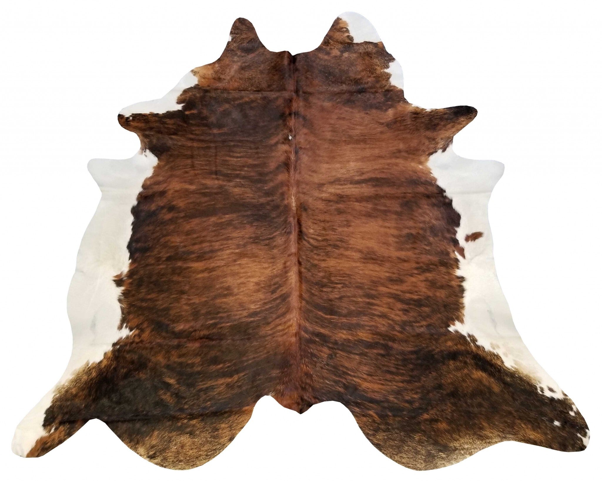 6.5 Ft Classic Brindled Cowhide Rug