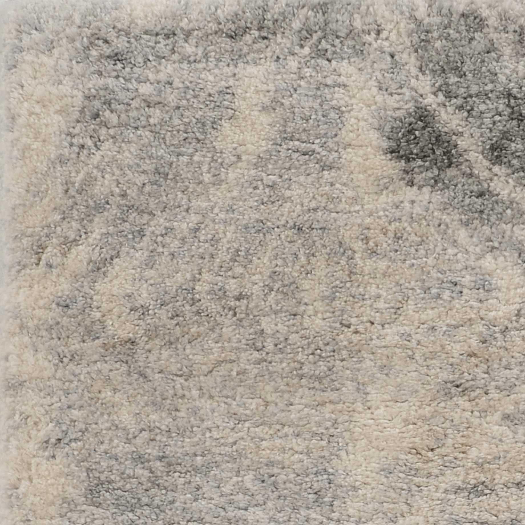 7' X 9' Polypropylene Ivory Or Grey Area Rug