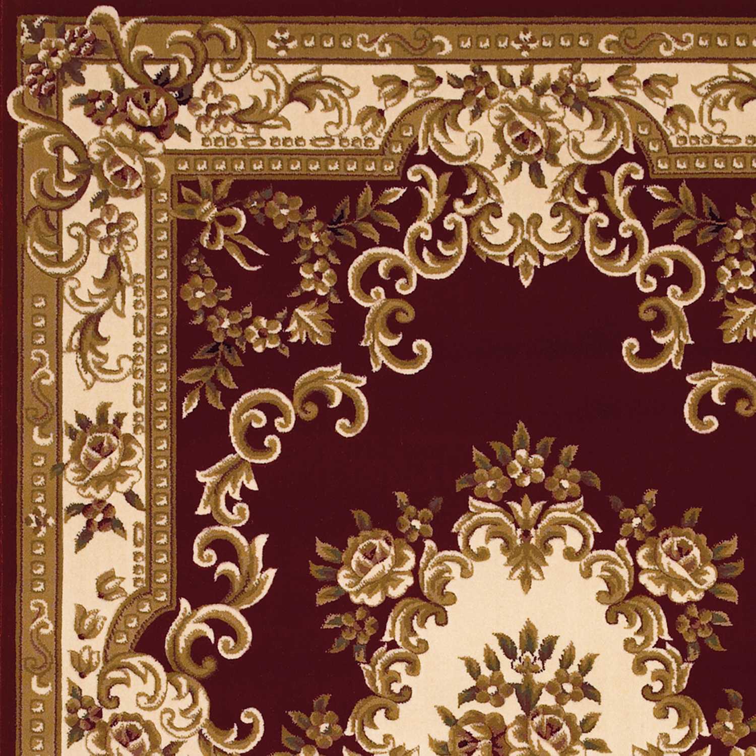 7' X 10' Polypropylene Redor Ivory Area Rug