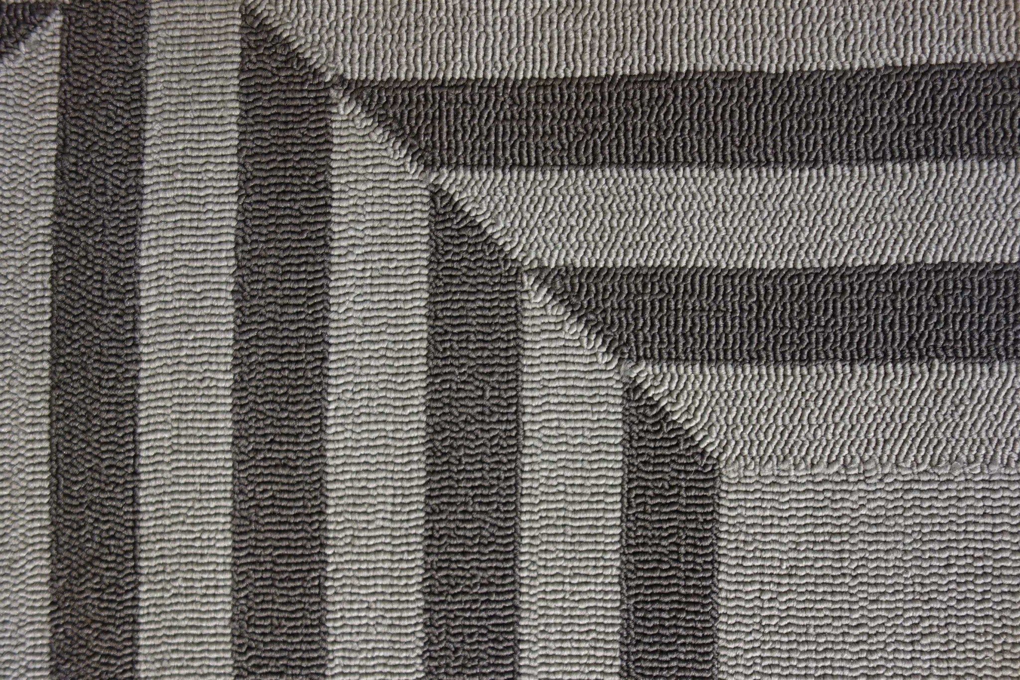 6' X 9' Uv Treated Polypropylene Charcoal Area Rug