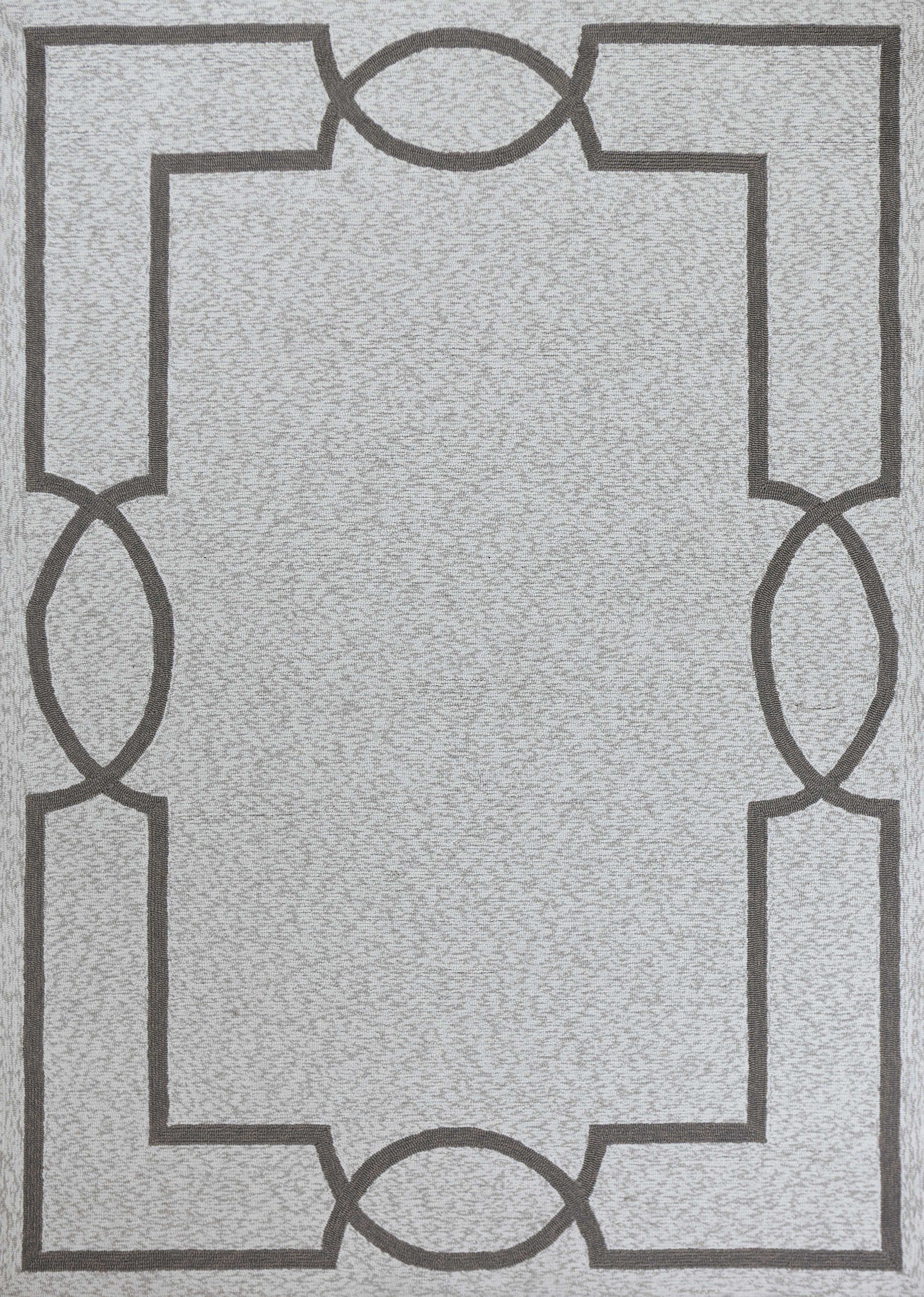 6' X 9' Uv Treated Polypropylene Oatmeal Area Rug