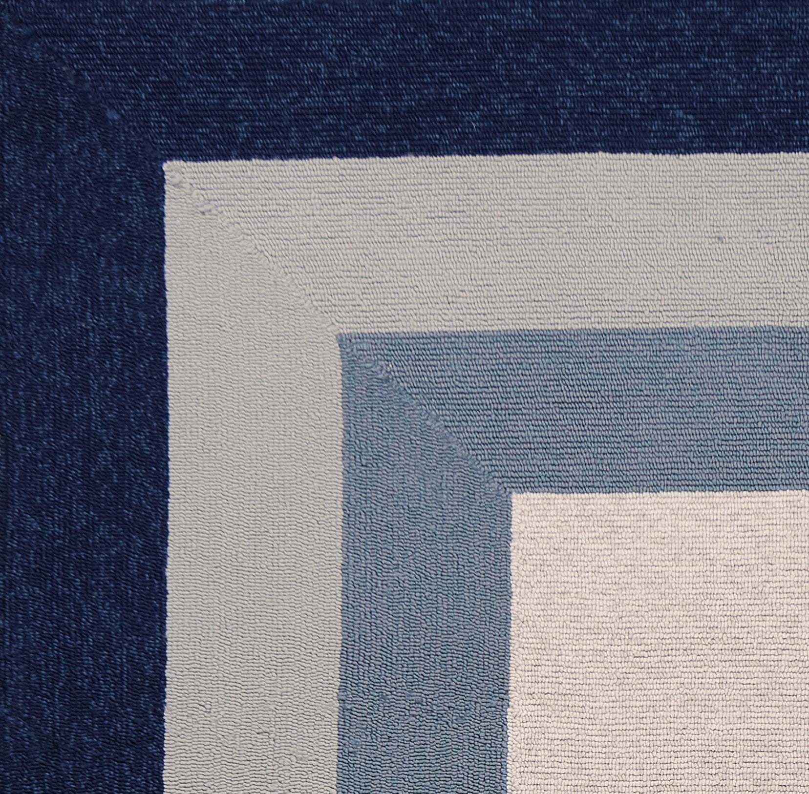 6' X 9' Uv Treated Polypropylene Slate Or Navy Area Rug