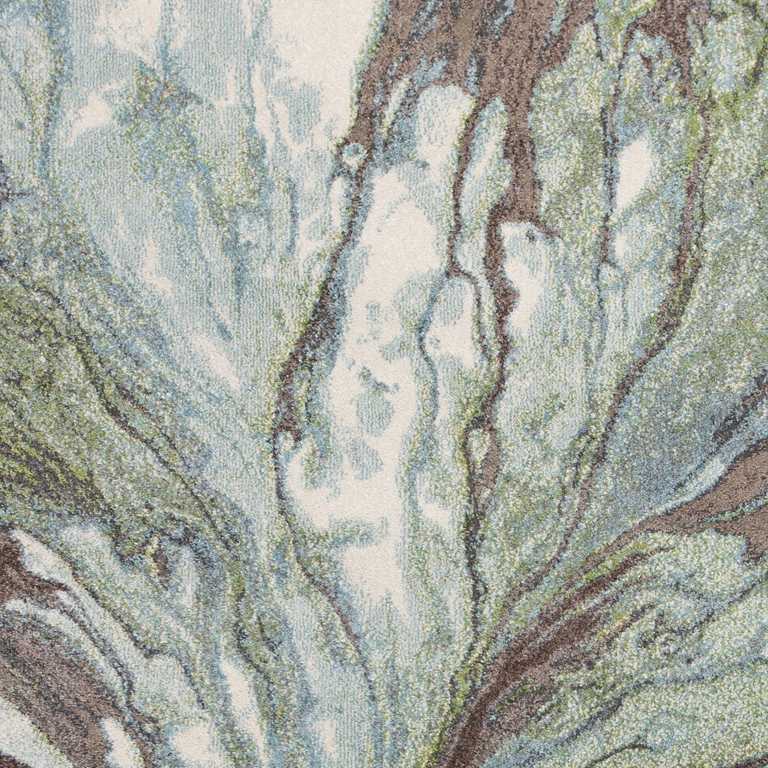 7' X 10' Polypropylene Seafoam Area Rug