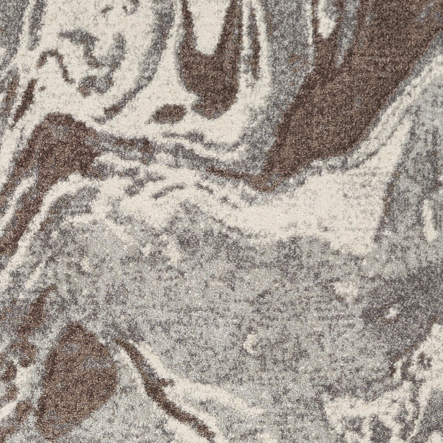 7' X 10' Polypropylene Mocha Area Rug