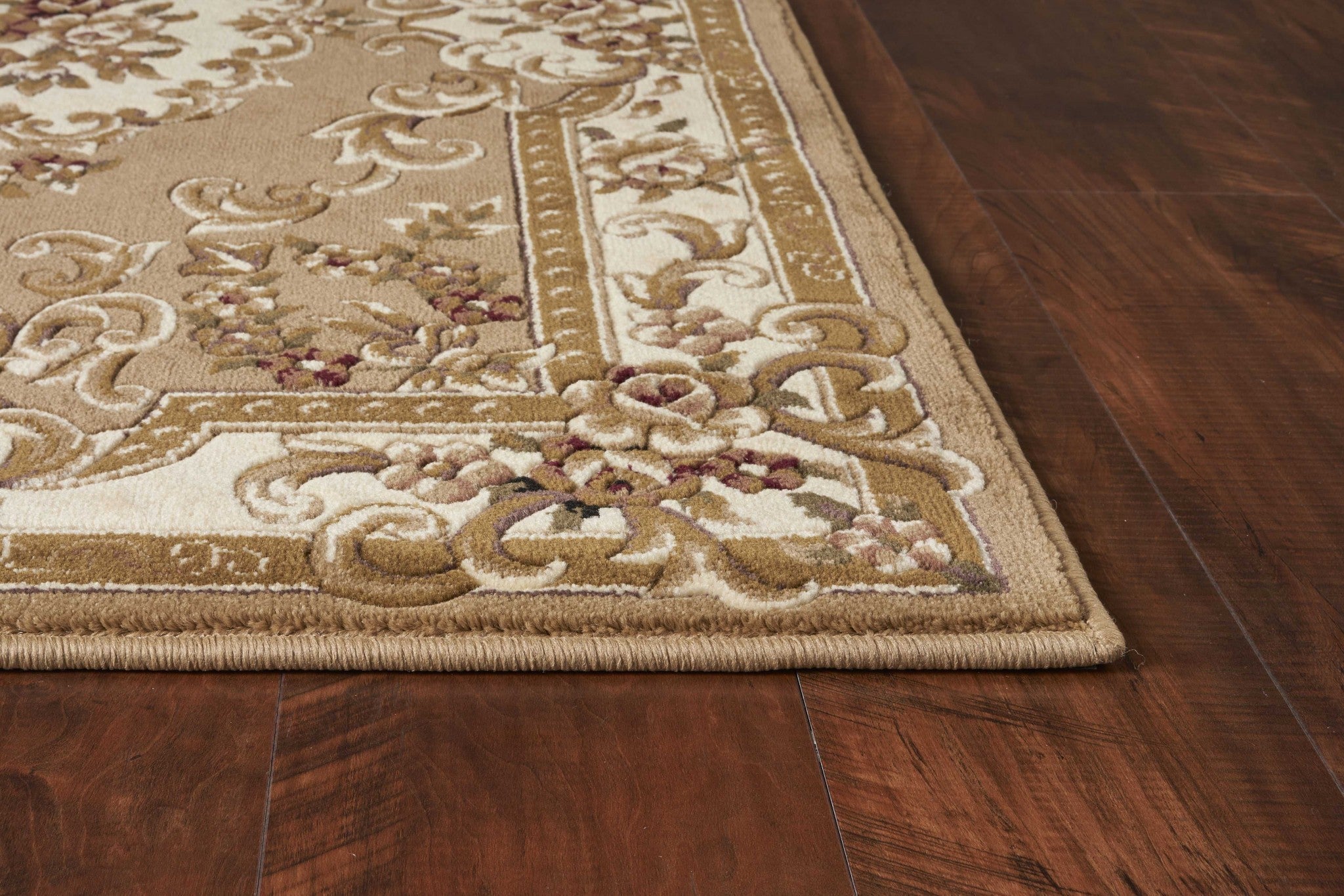9' X 13' Polypropylene Beigeor Ivory Area Rug