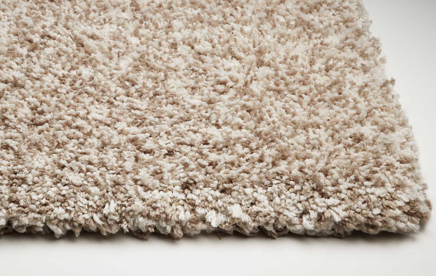 10'X13' Ivory Heather Indoor Shag Rug