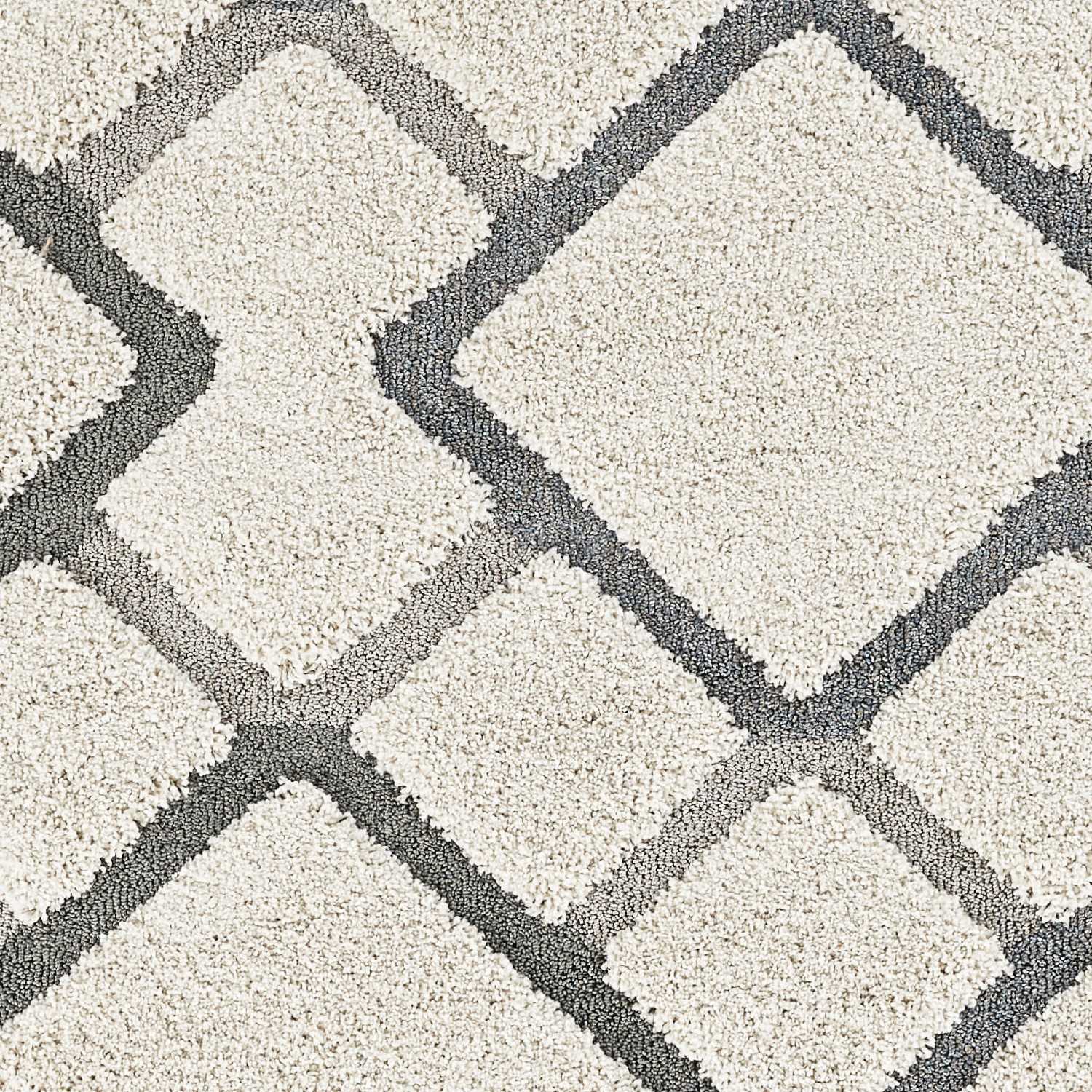 6 Ft Square Polypropylene Natural Area Rug