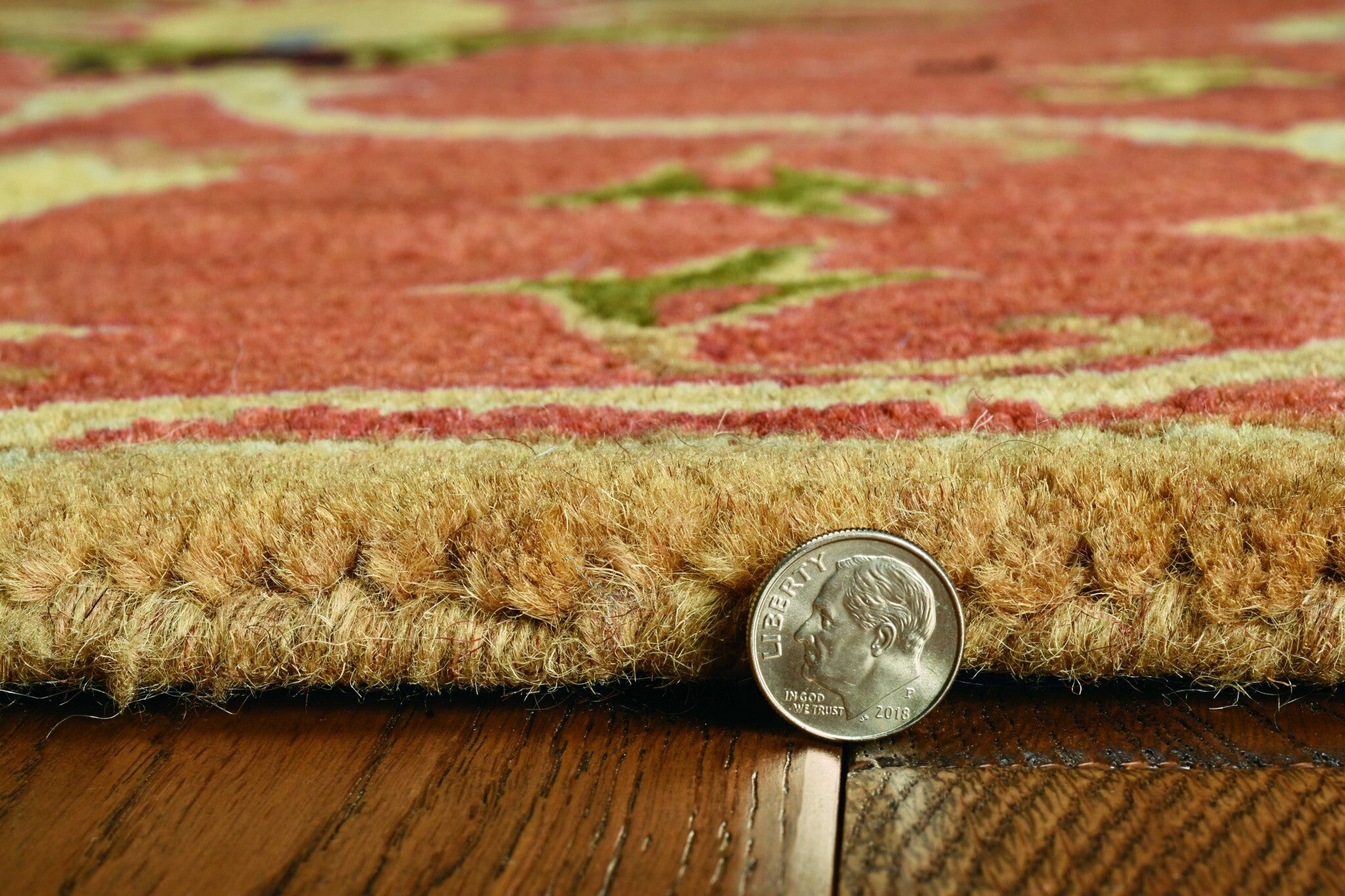 5' Round Blue Or Sage Tropical Leaves Indoor Area Rug