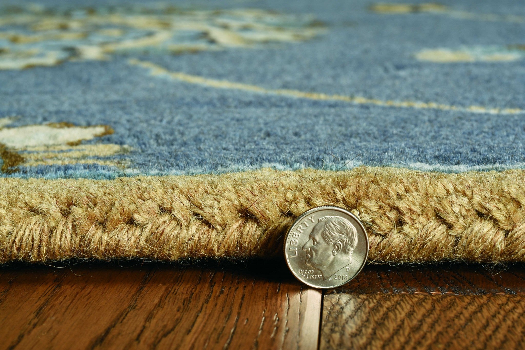 5' X 8' Wool Midnight Area Rug