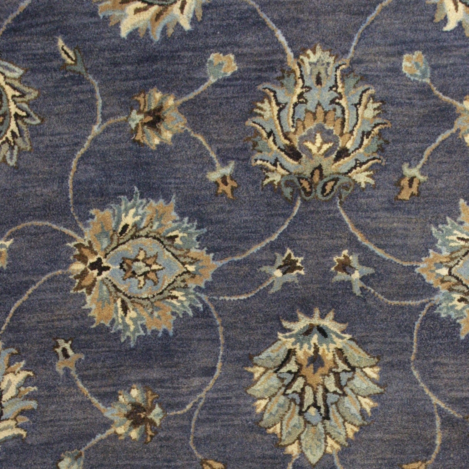 5' X 8' Wool Midnight Area Rug