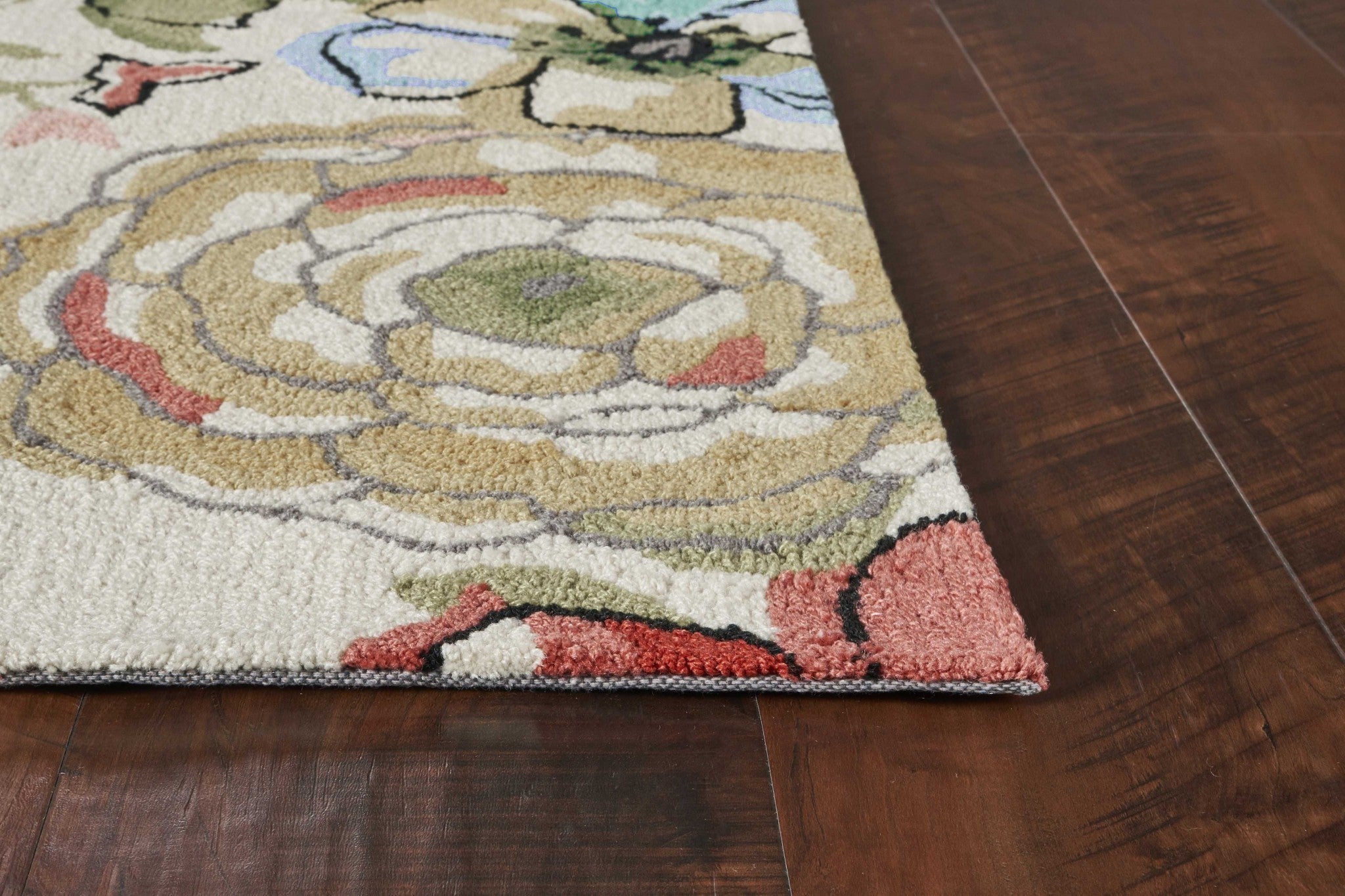 1' X 2' Polyester Sand Area Rug