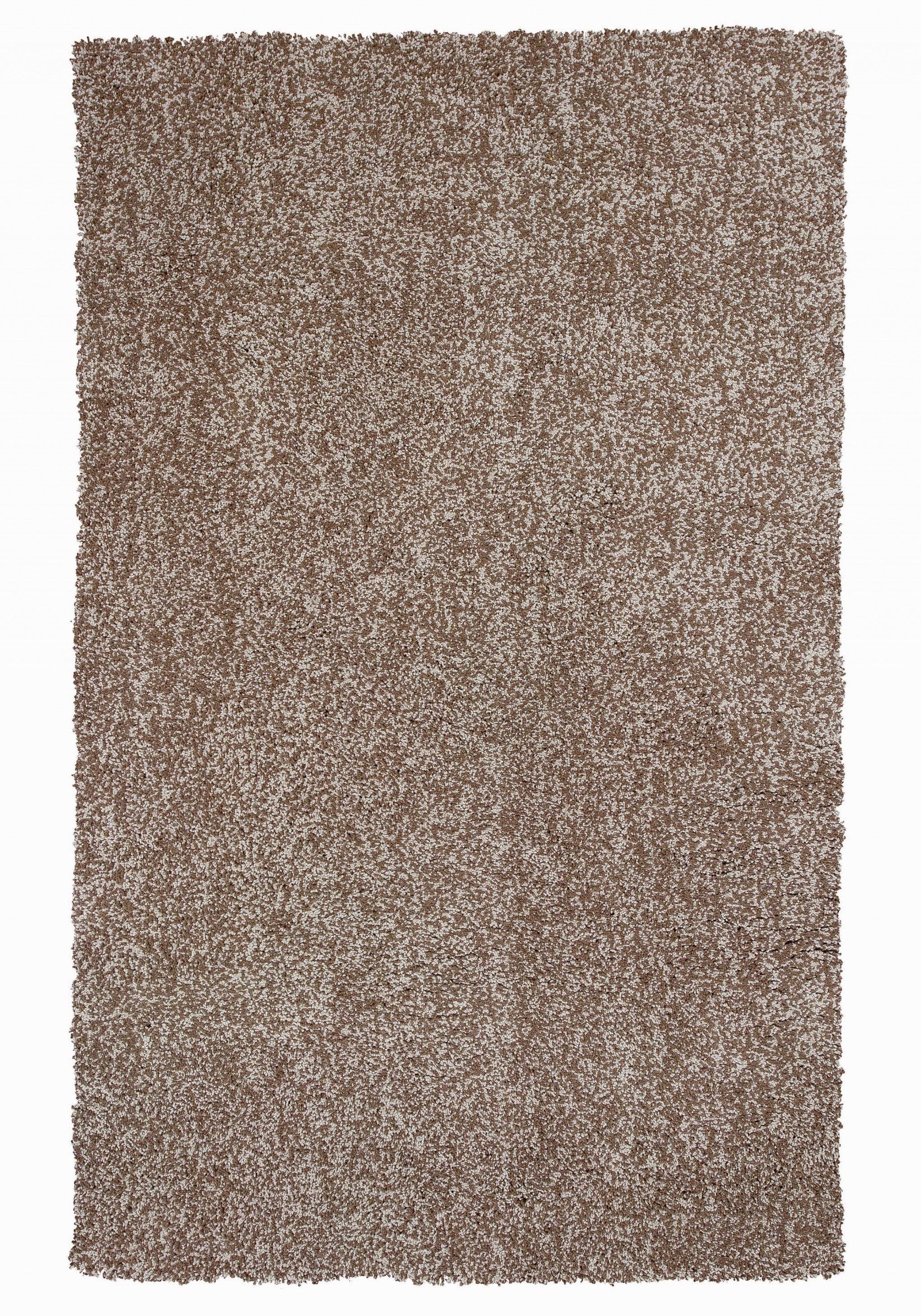 2'X4' Beige Heather Indoor Shag Rug