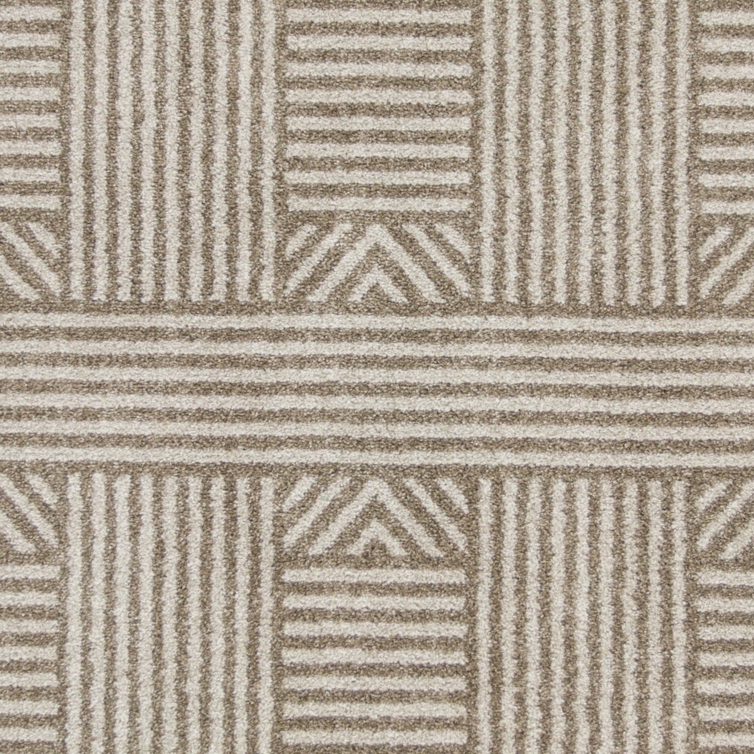 3' X 5' Beige Uv Treated Polypropylene Area Rug