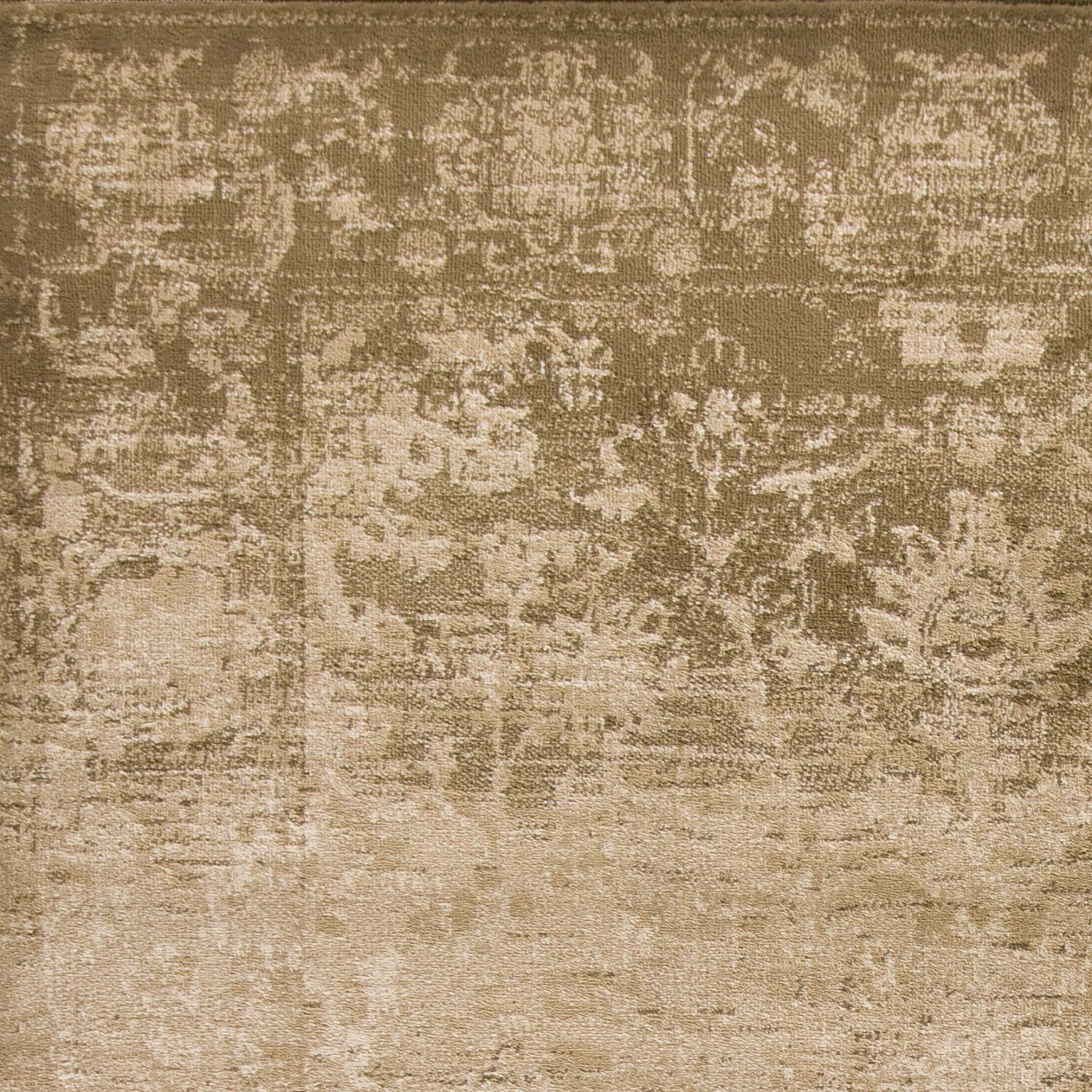 3' X 5' Beige Polypropylene Area Rug