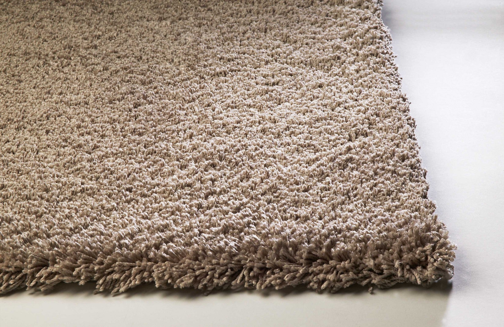 3'X5' Beige Heather Indoor Shag Rug