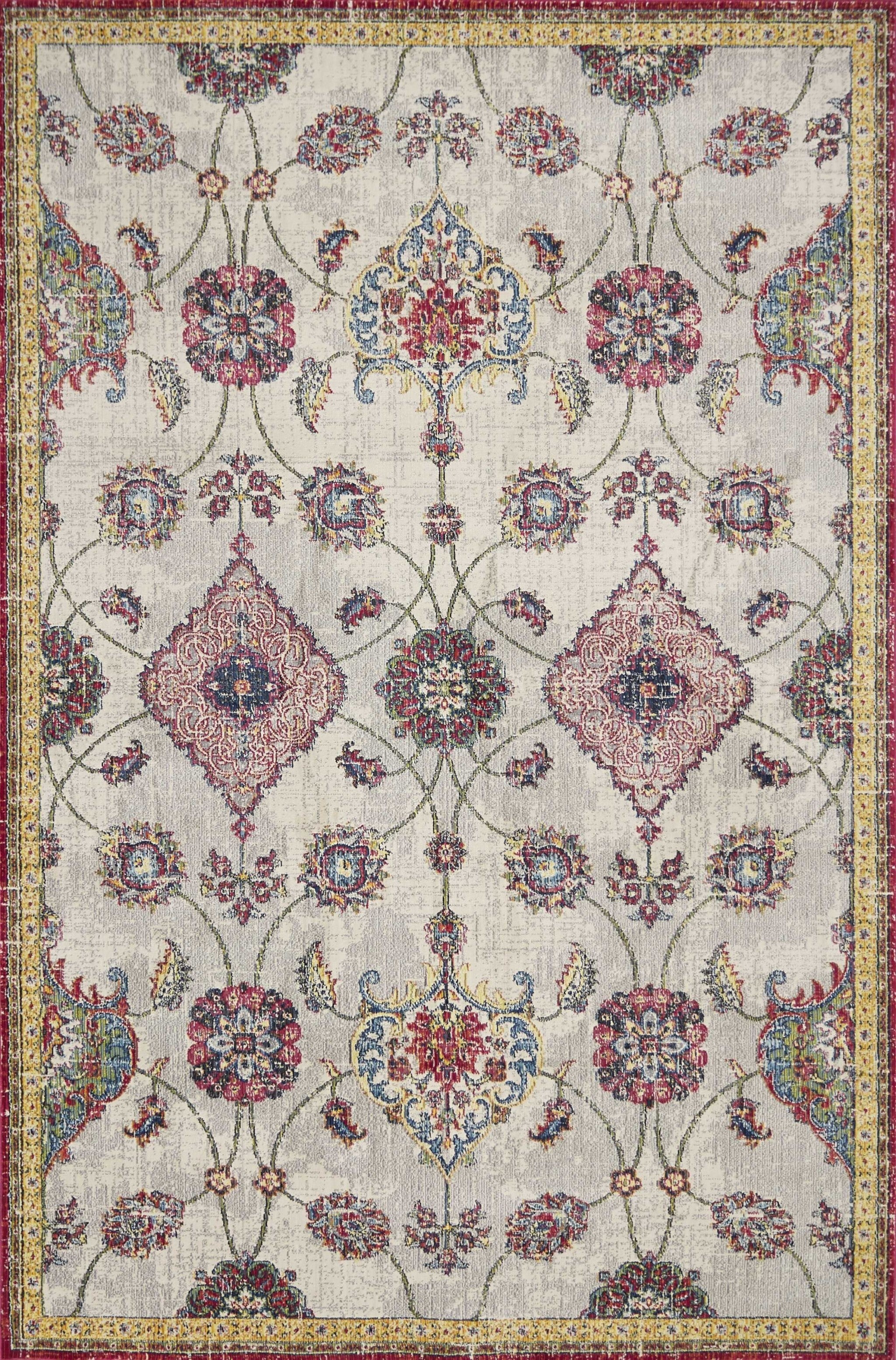 31 X 96 Ivory Polypropylene Rug