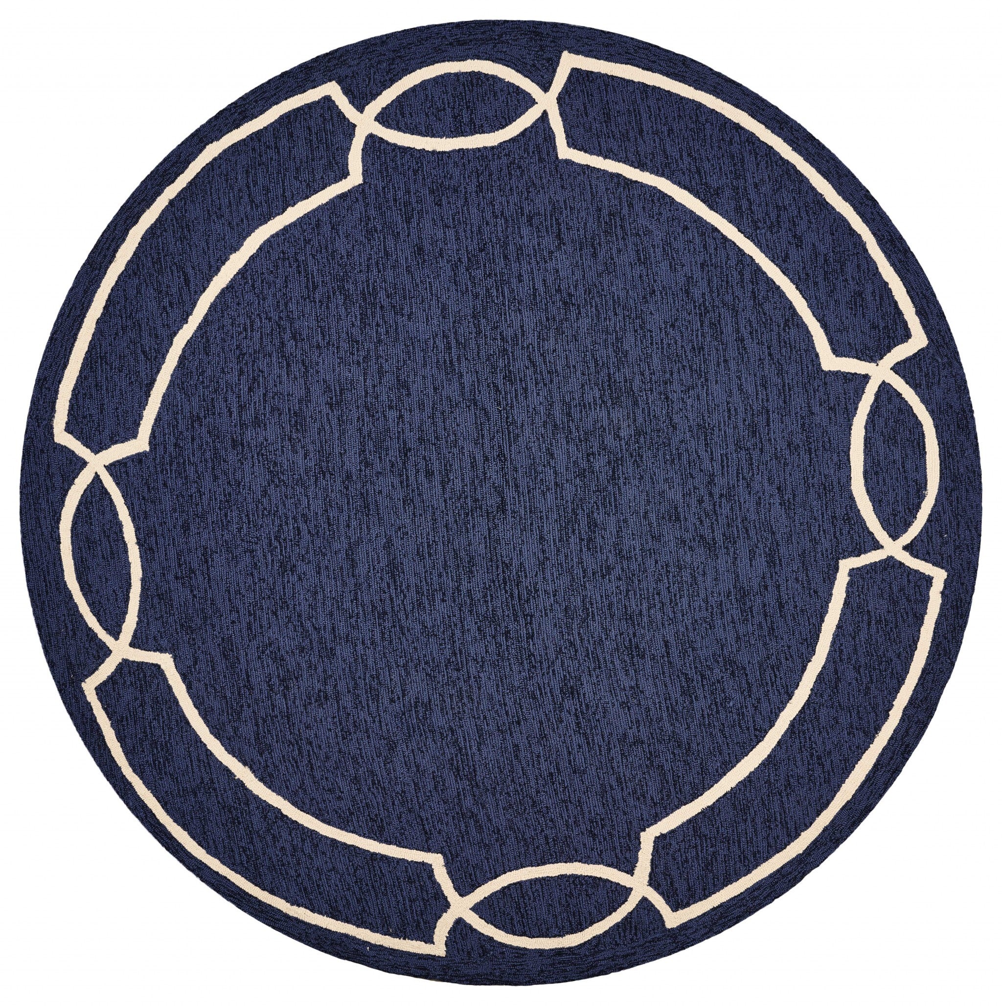 3' X 5' Ocean Coastal Bordered Area Rug
