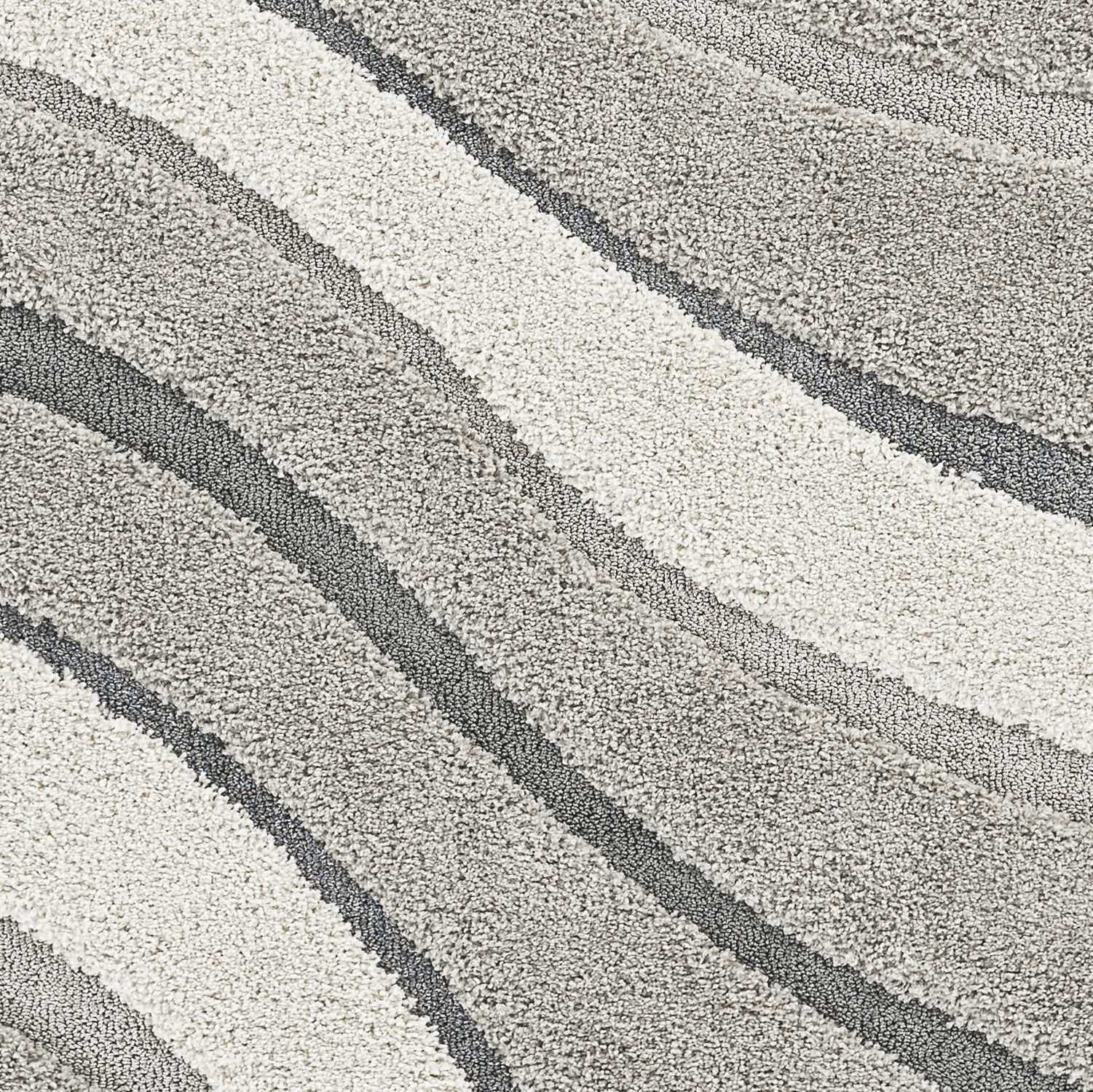 39 X 63 Grey Polypropylene Rug