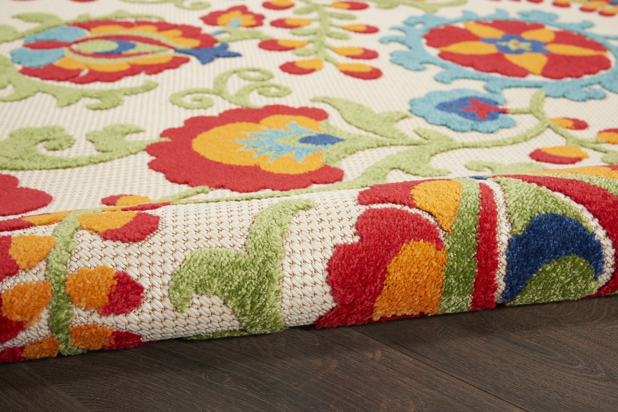 2' X 10' Mediterra Indoor Outdoor Runner Rug