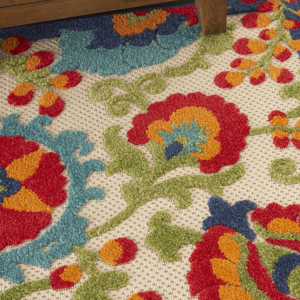 3' X 4' Mediterra Indoor Outdoor Area Rug