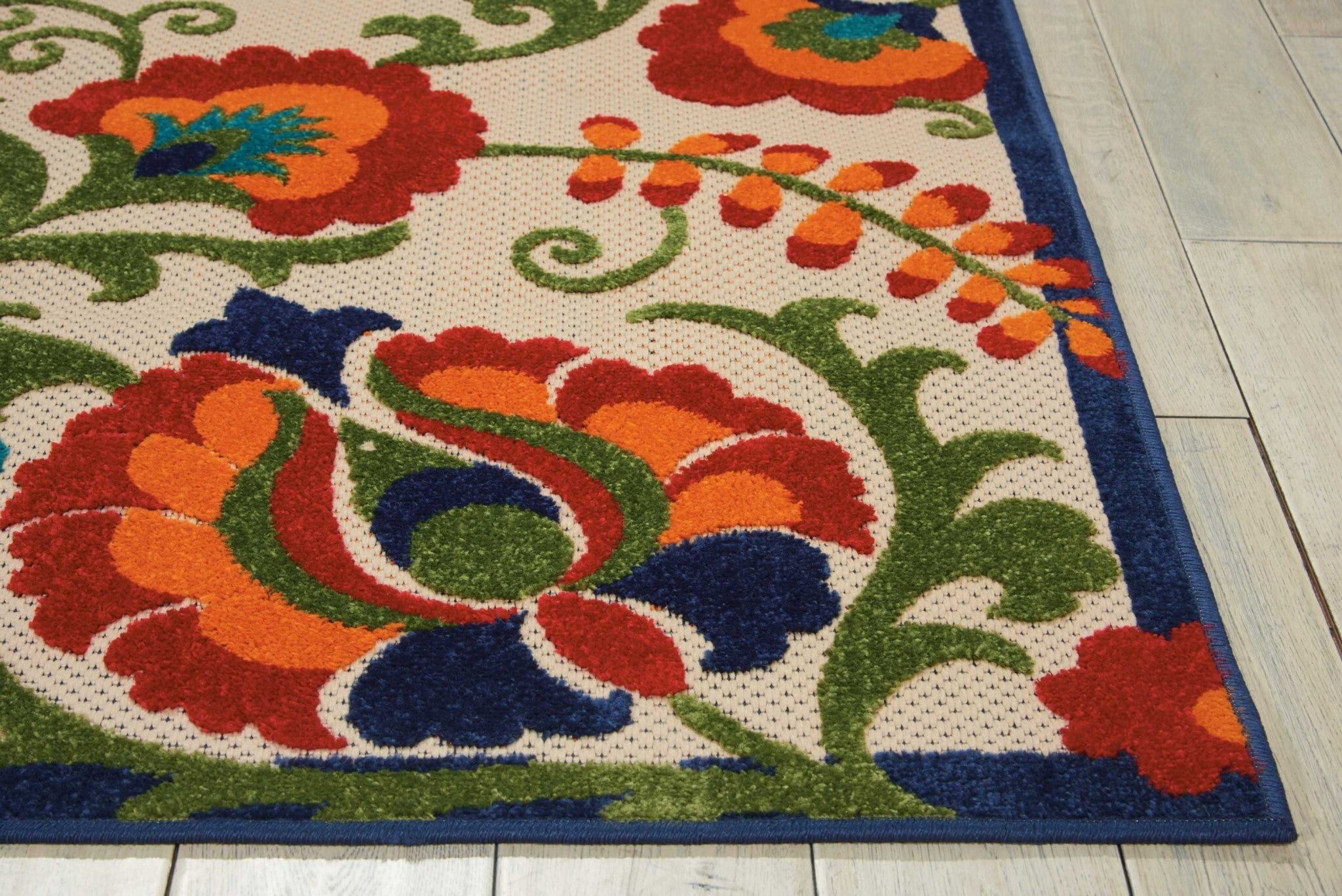 4' X 6' Mediterra Indoor Outdoor Area Rug