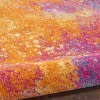 2' X 6' Abstract Brights Sunburst Runner Rug