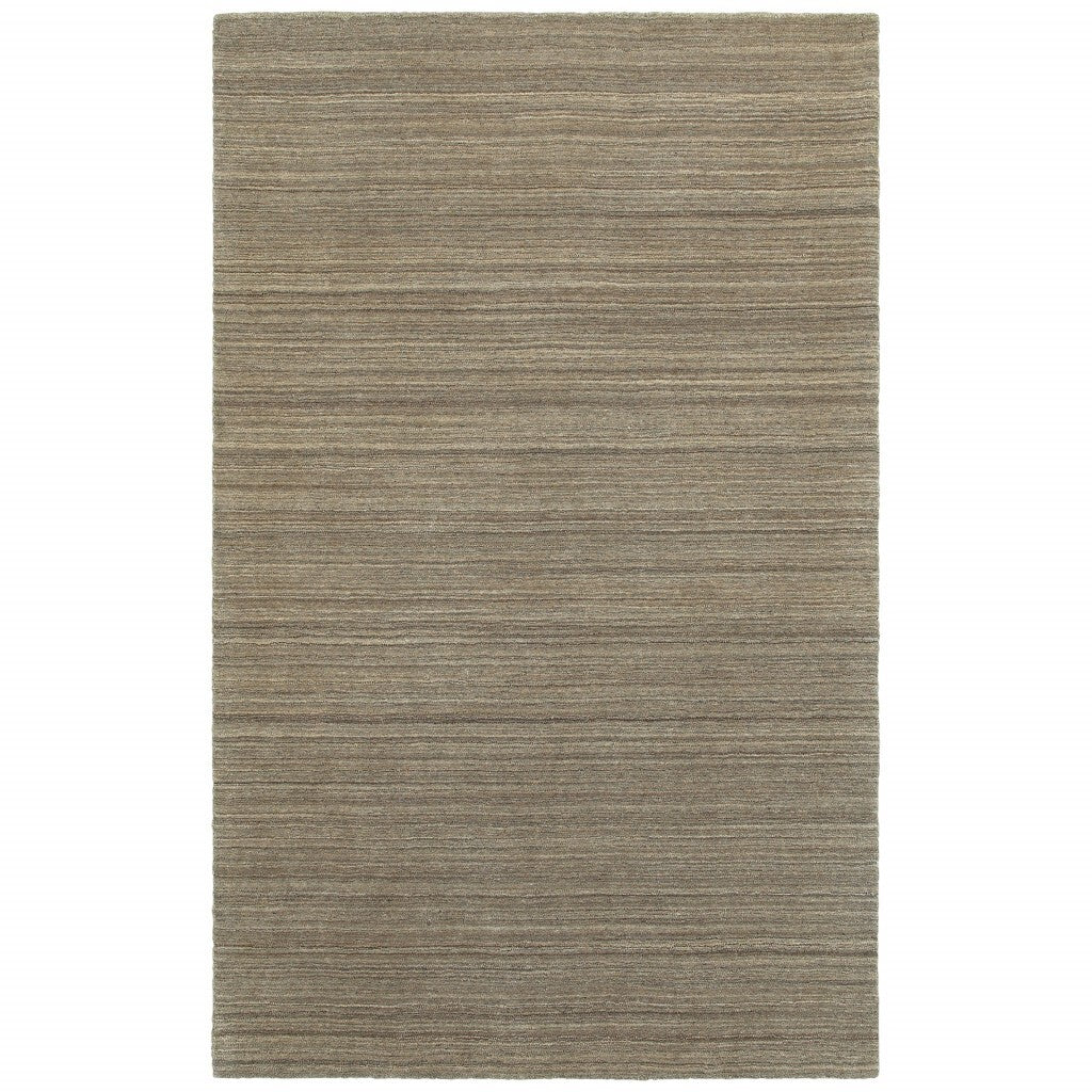 10'X13' Two-Toned Brown And Beige Indoor Area Rug