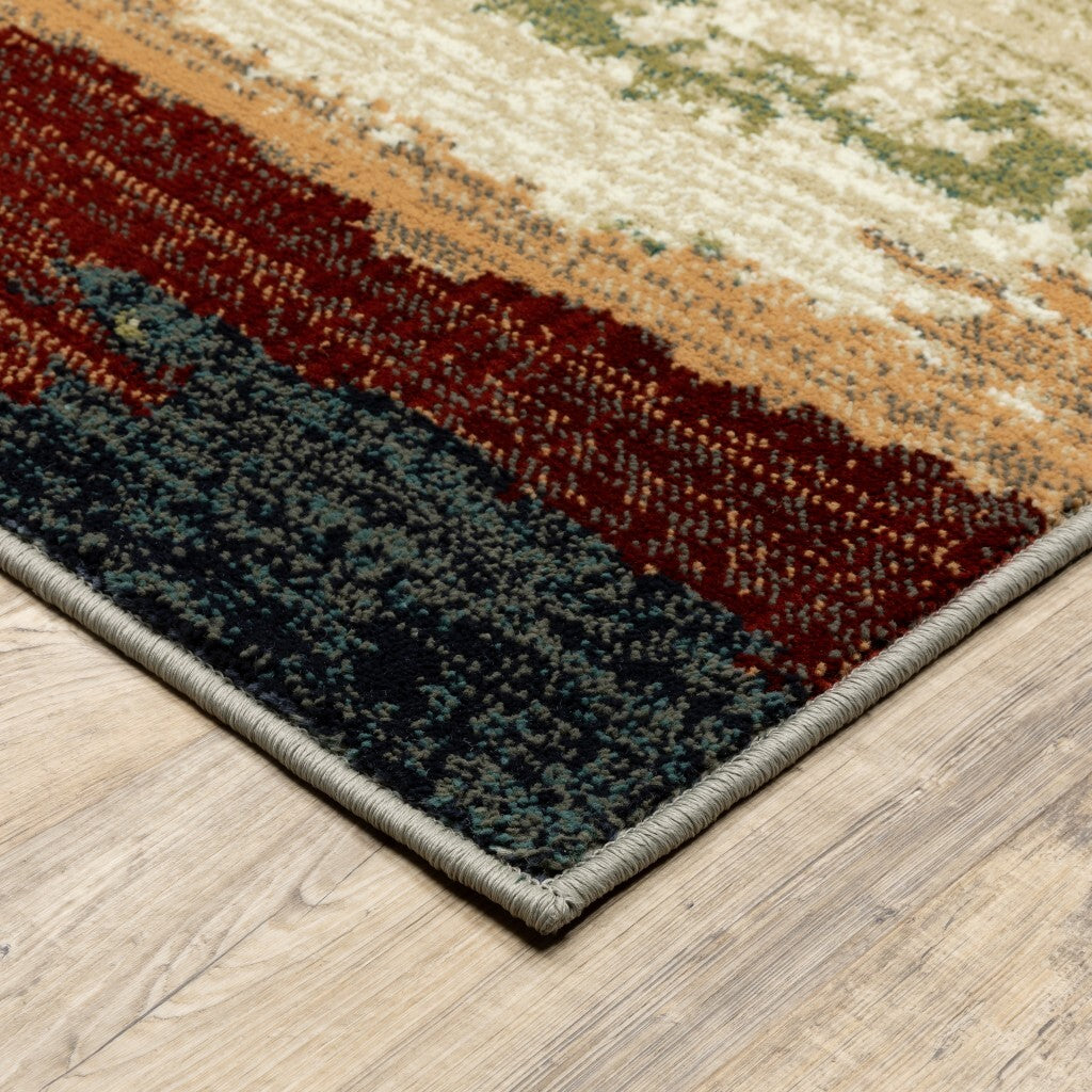 10' X 13' Modern Abstract Indoor Area Rug