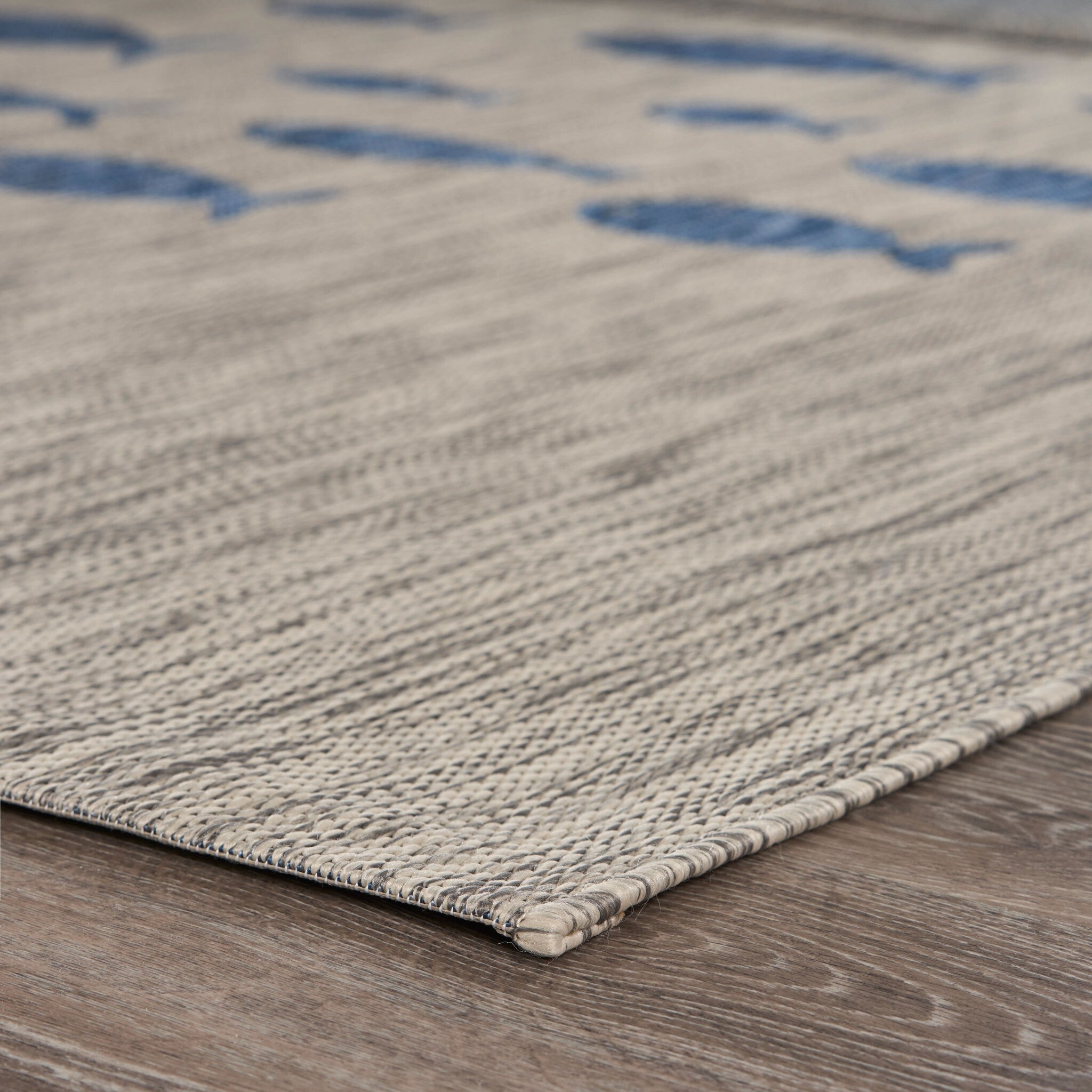 5' X 7' Gray Coastal Indoor Outdoor Area Rug