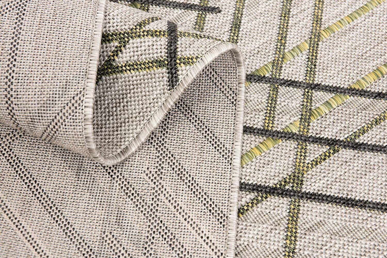 3' X 5' Sage Abstract Linework Area Rug