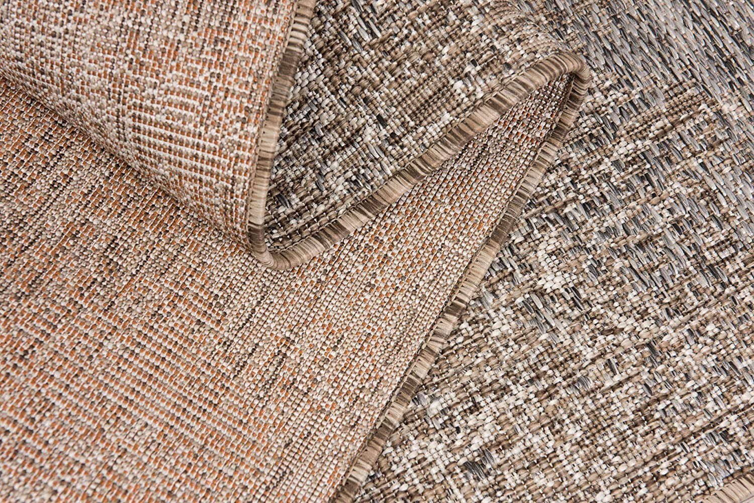 3' X 5' Ivory Distressed Diamonds Area Rug