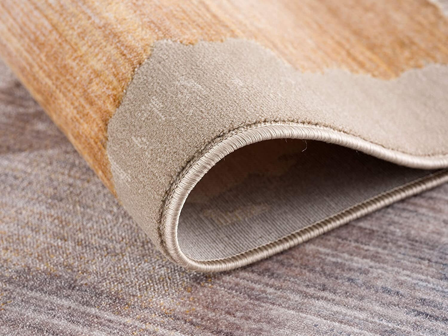 2' x 20' Beige Faded Sunset Runner Rug