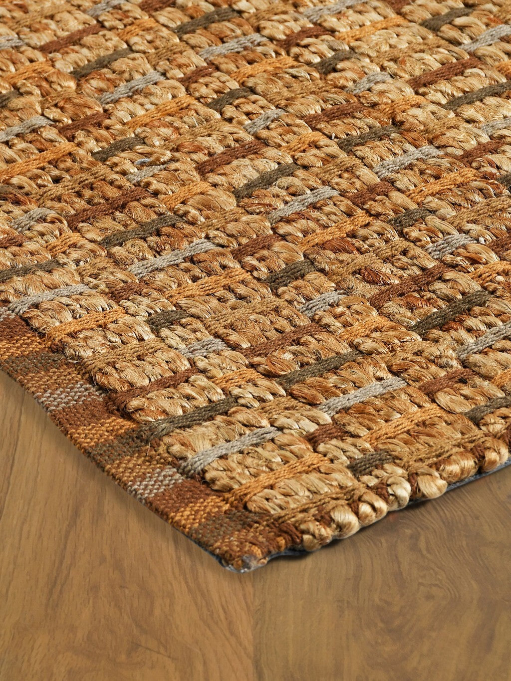 9' x 12' Tan Classic Interwoven Area Rug