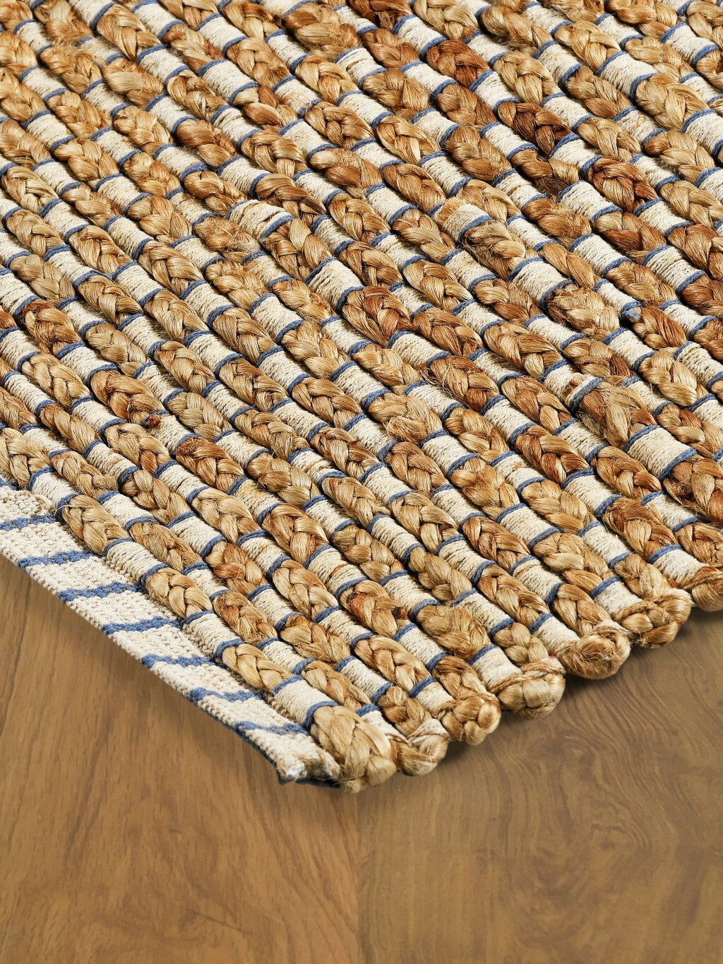 8' x 10' Natural Braided Jute Area Rug