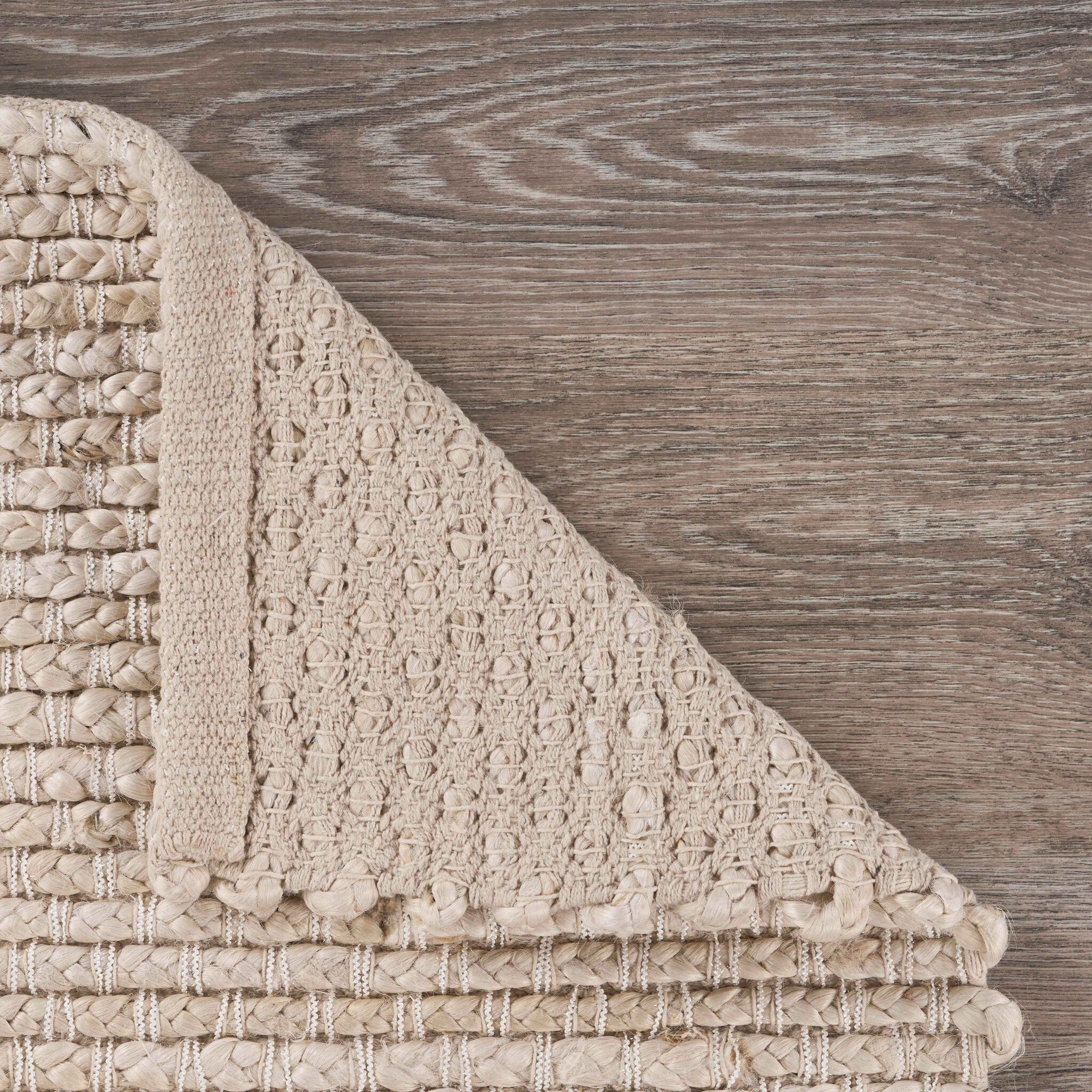 9' x 12' Natural Bleached Contemporary Area Rug