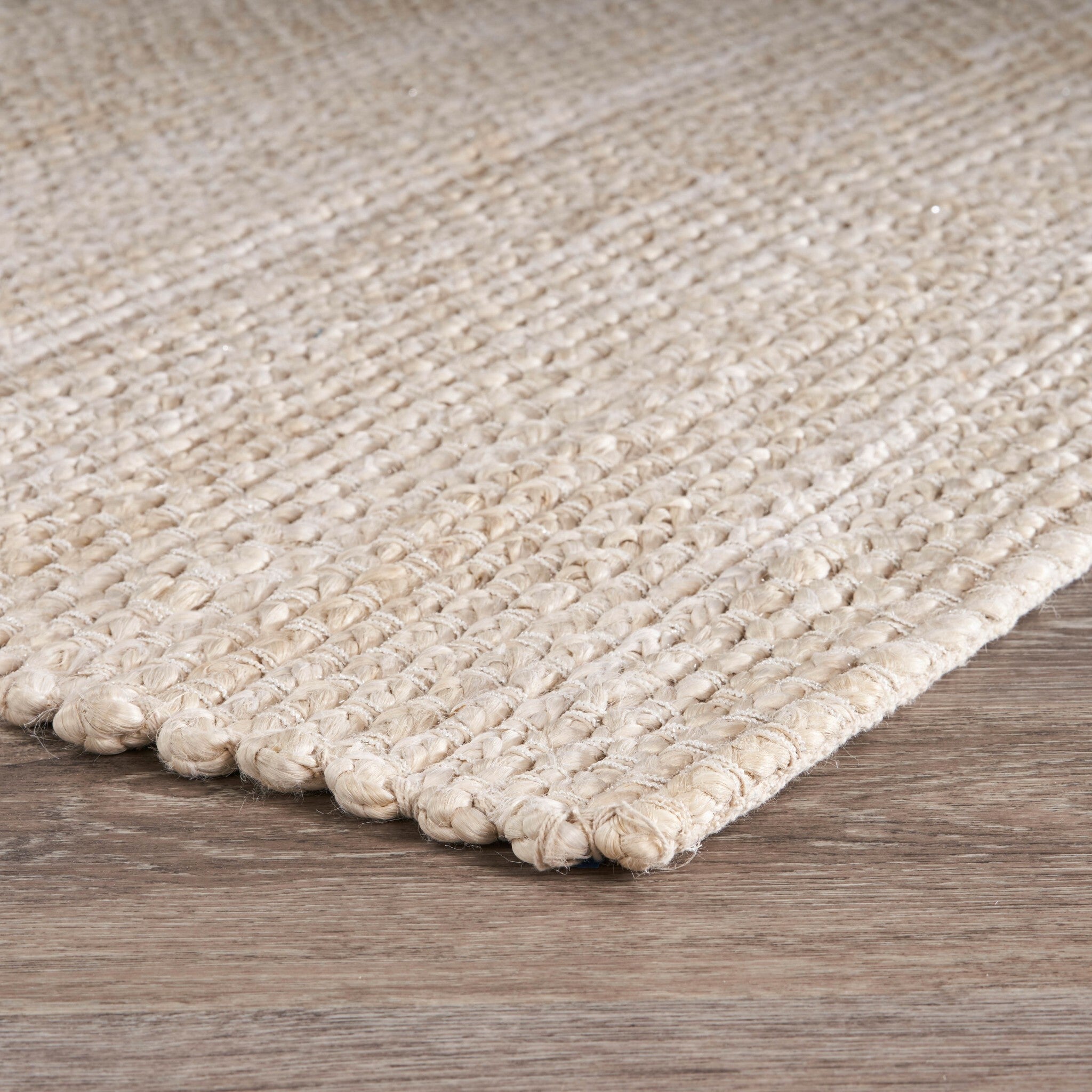 9' x 12' Natural Bleached Contemporary Area Rug