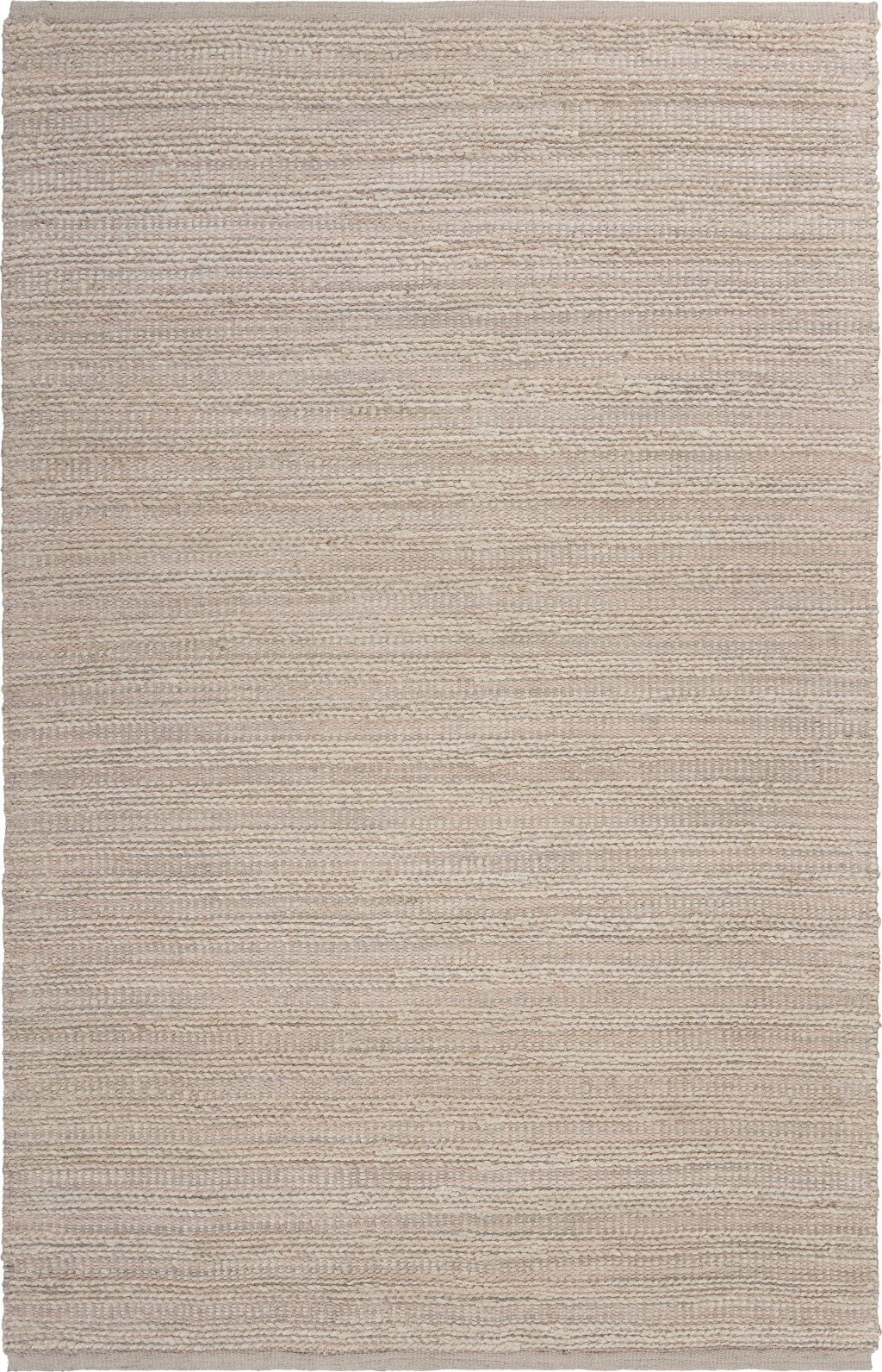 8' x 10' Blush Pink Textured Jute Area Rug