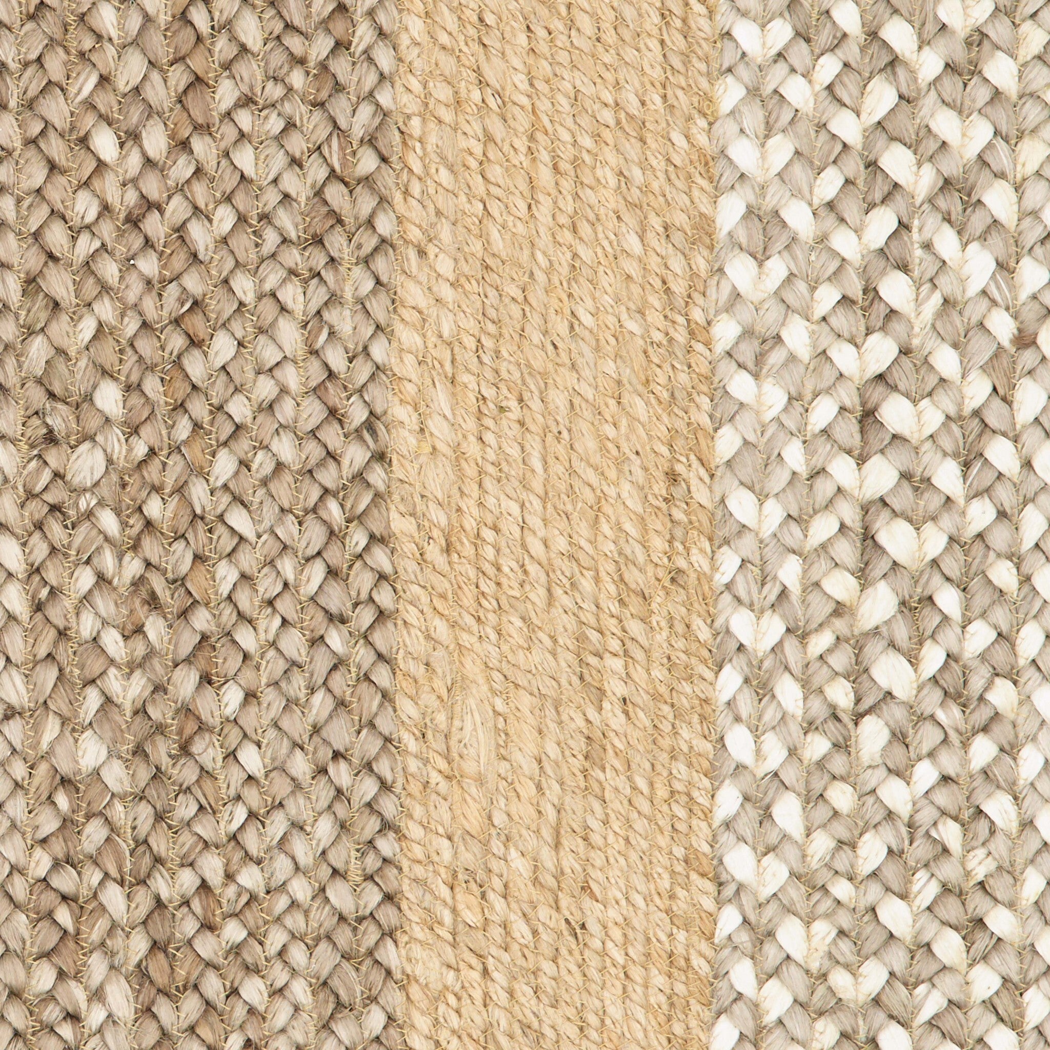 4' x 6' Tan and Beige Bordered Area Rug