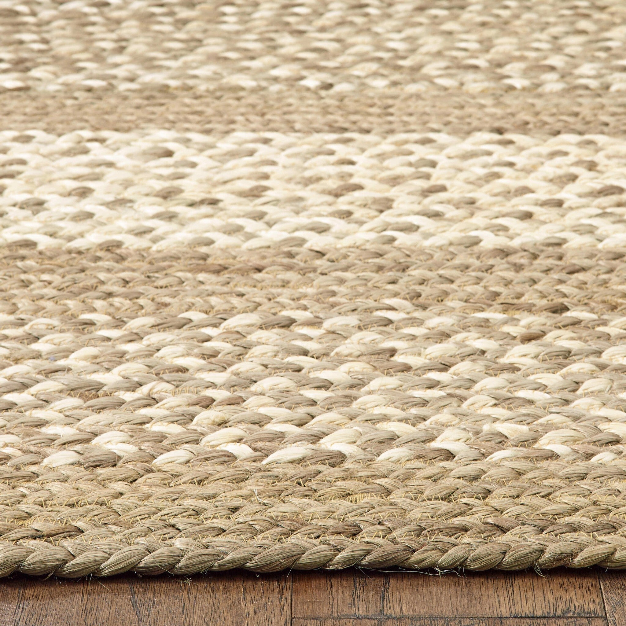 4' x 6' Tan Geometric Bordered Area Rug