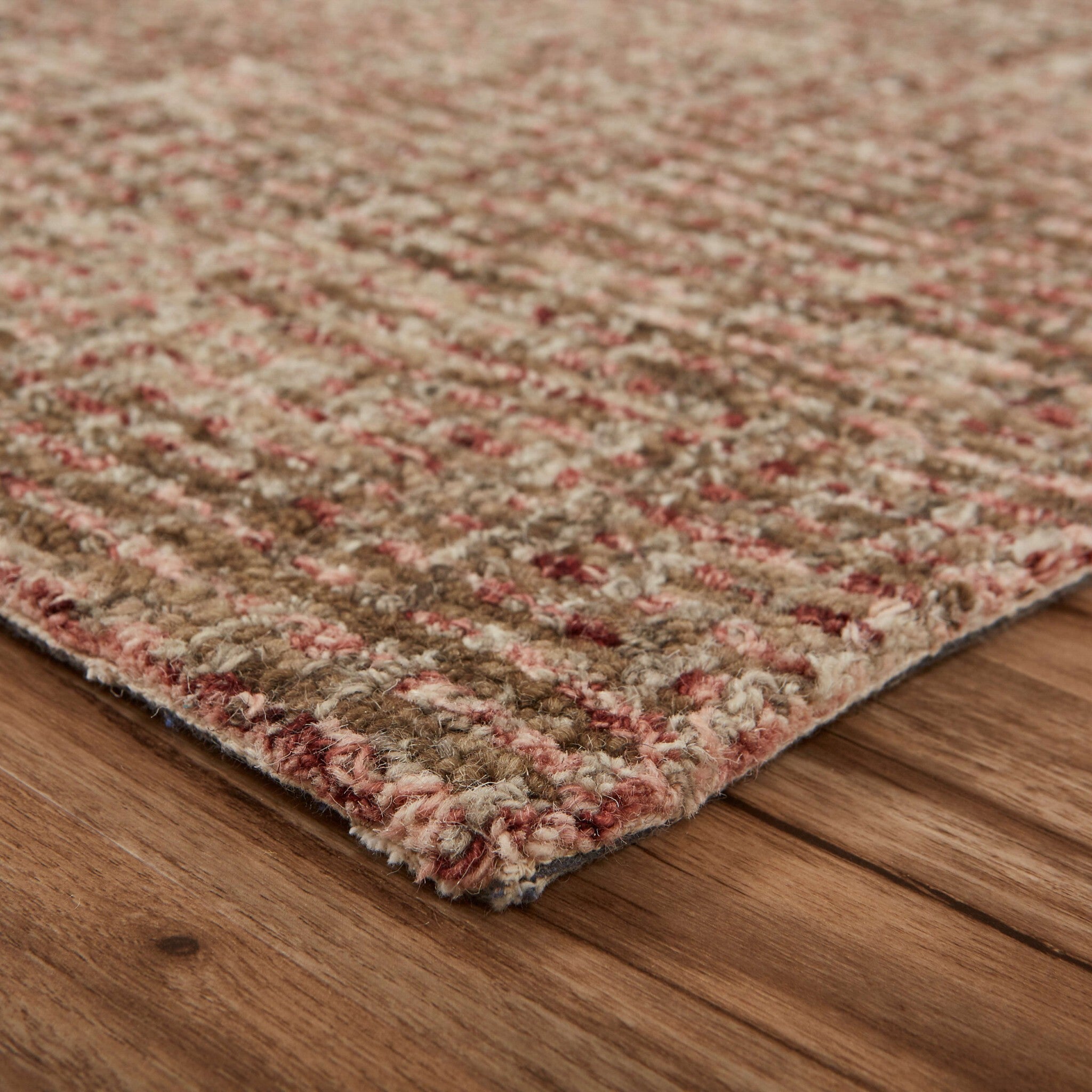 9' x 12' Brown Detailed Weave Area Rug