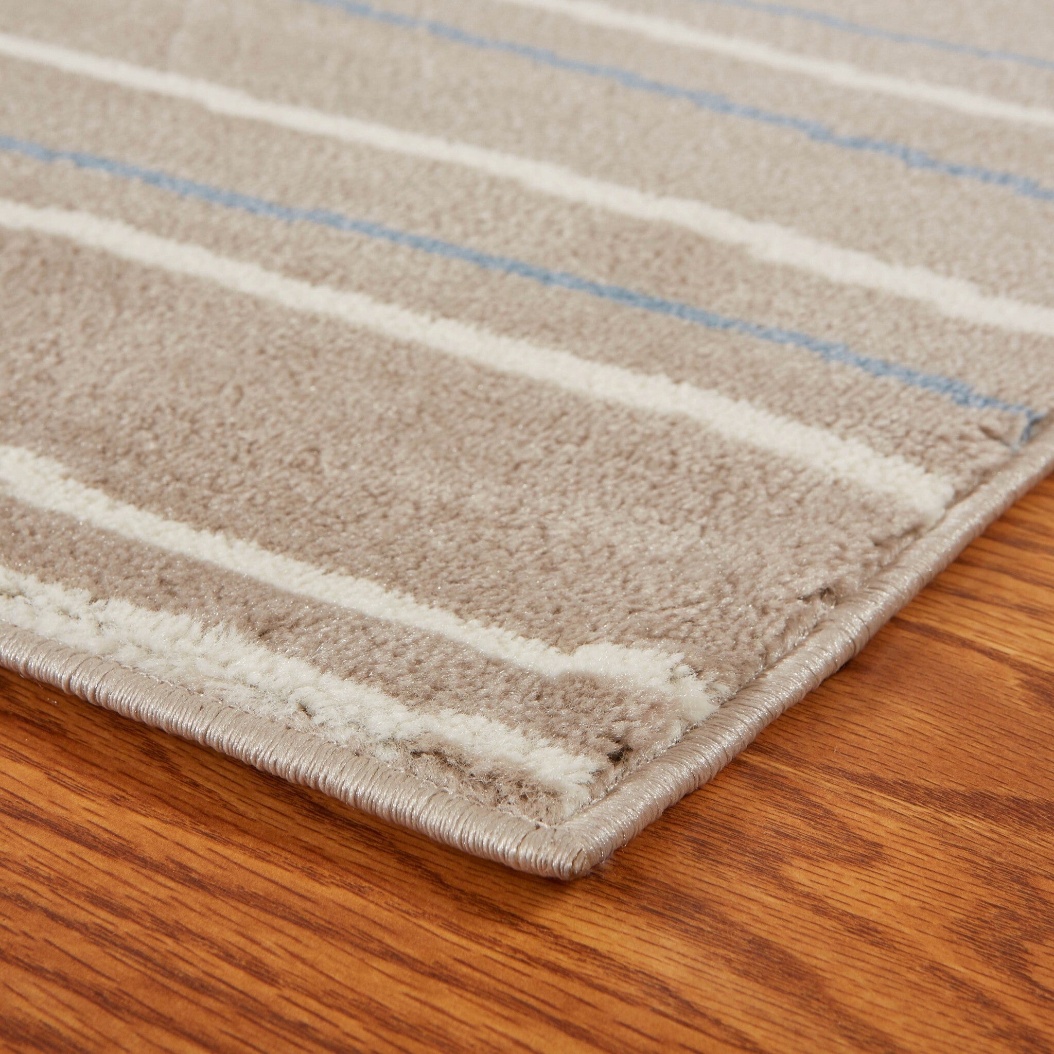 5' x 7' Gray Contemporary Waves Area Rug