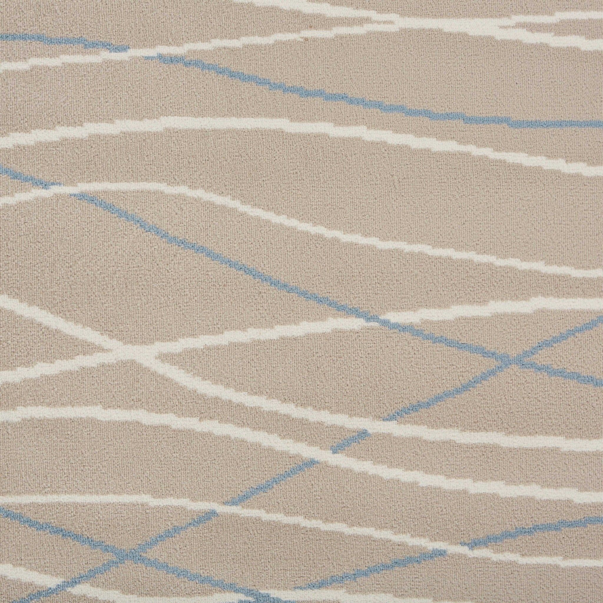 8' x 10' Gray Contemporary Waves Area Rug