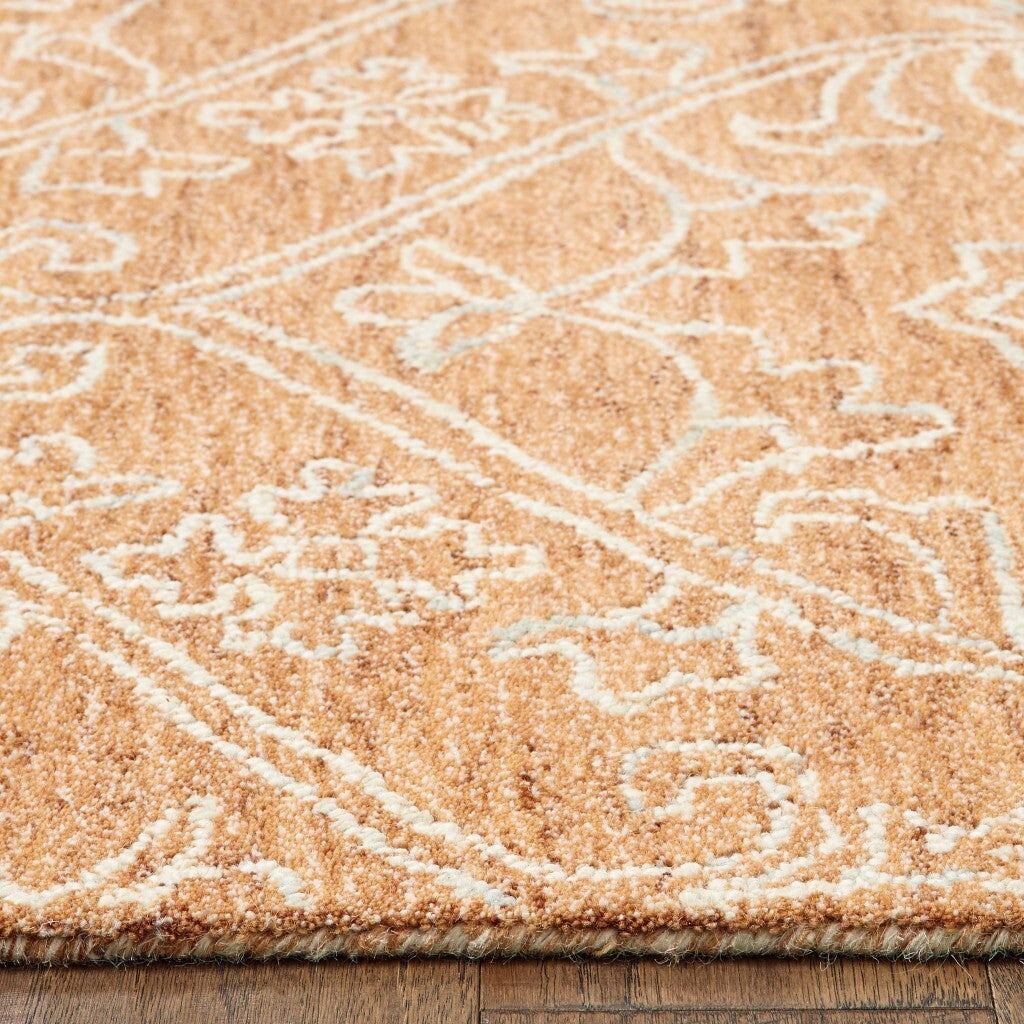 5' x 8' Rustic Floral Paradise Area Rug