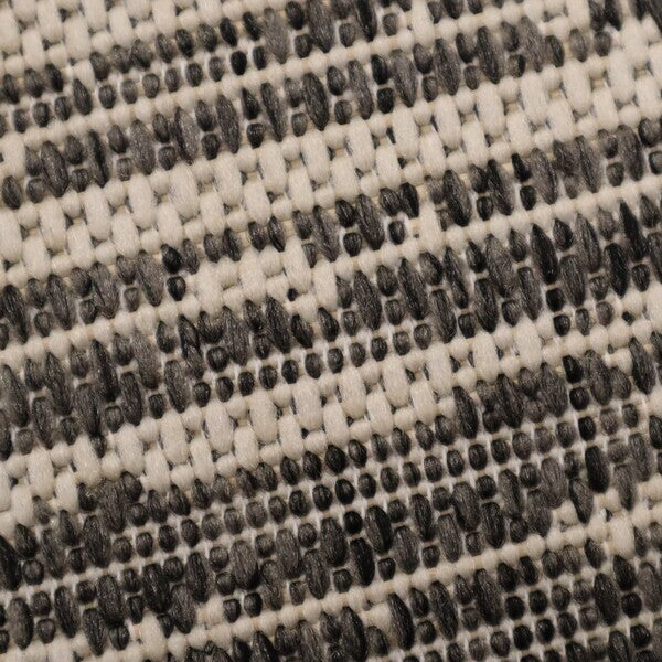 5' x 7' Gray Gradient Indoor Outdoor Area Rug