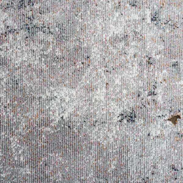 8' x 10' Light Gray Modern Abstract Area Rug