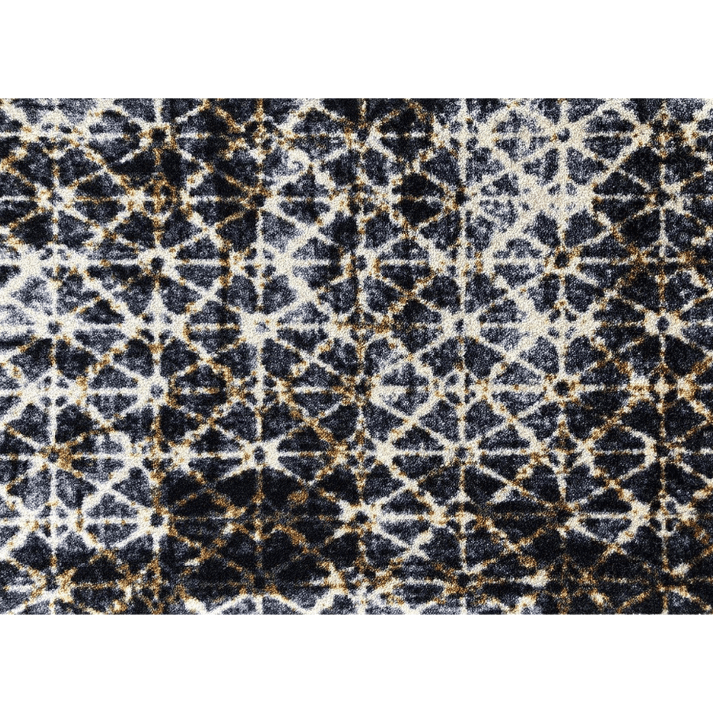 2' x 3' Modern Ombre Geo Washable Floor Mat