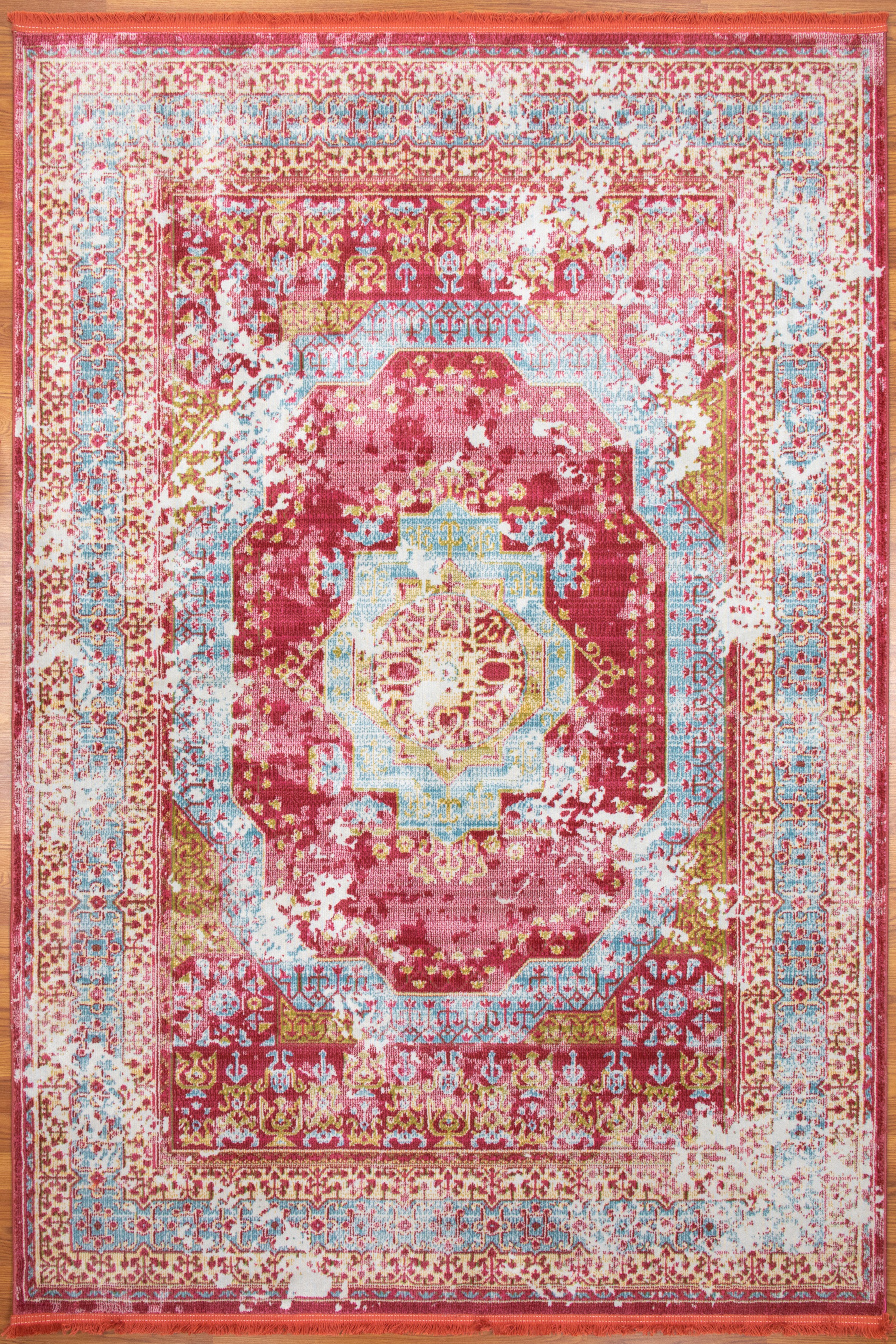 Magenta rooted Vintage Area Rug