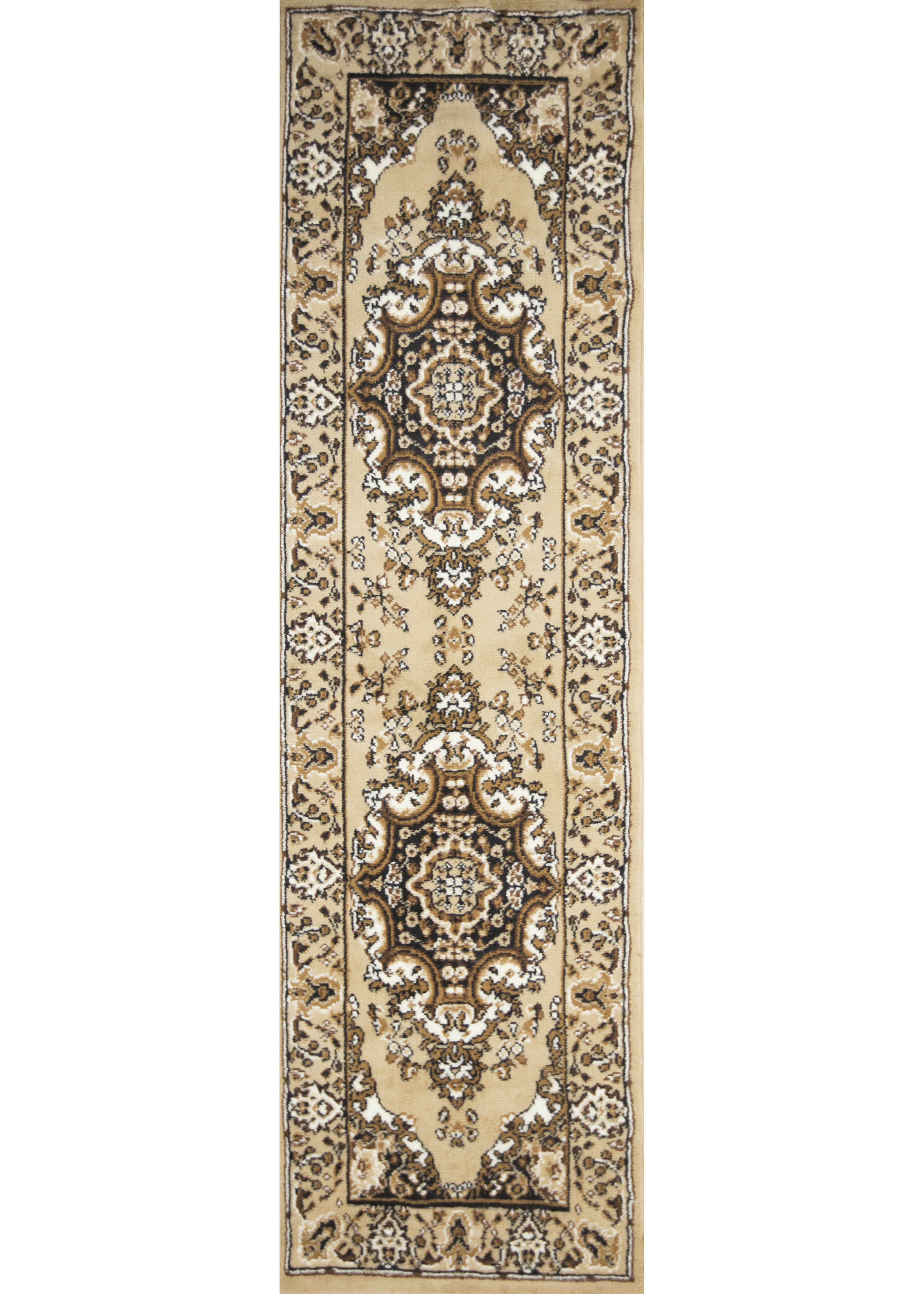 Stevens Oriental Classic Beige Indoor Area Rug