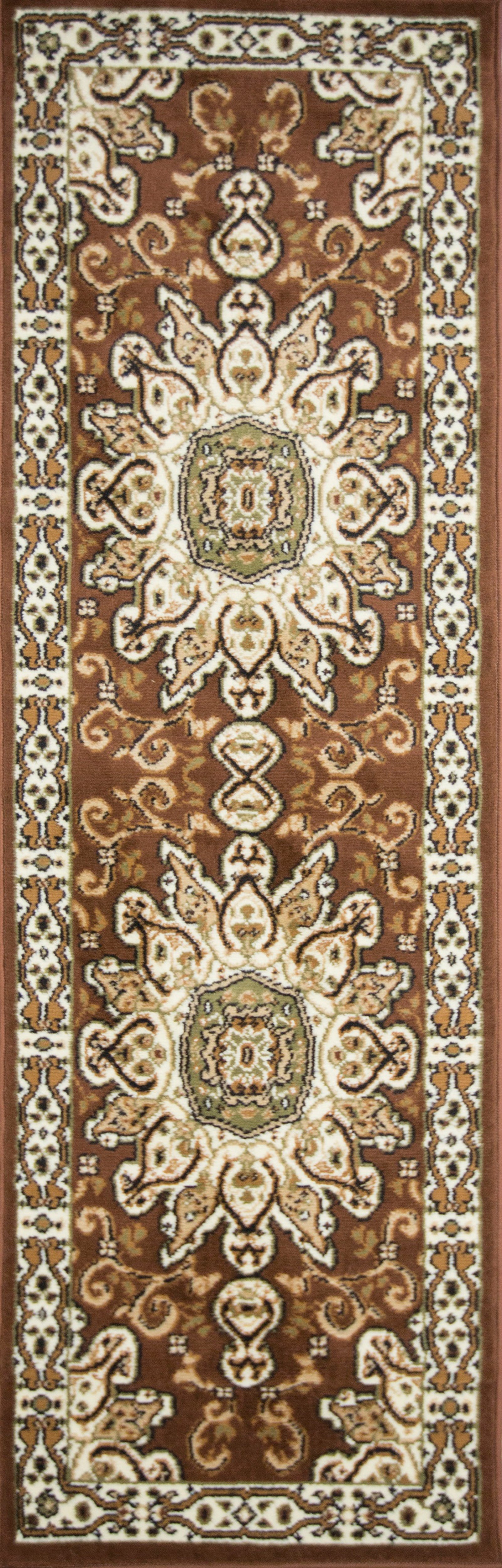 Meredosia Oriental Brown/Beige Area Rug